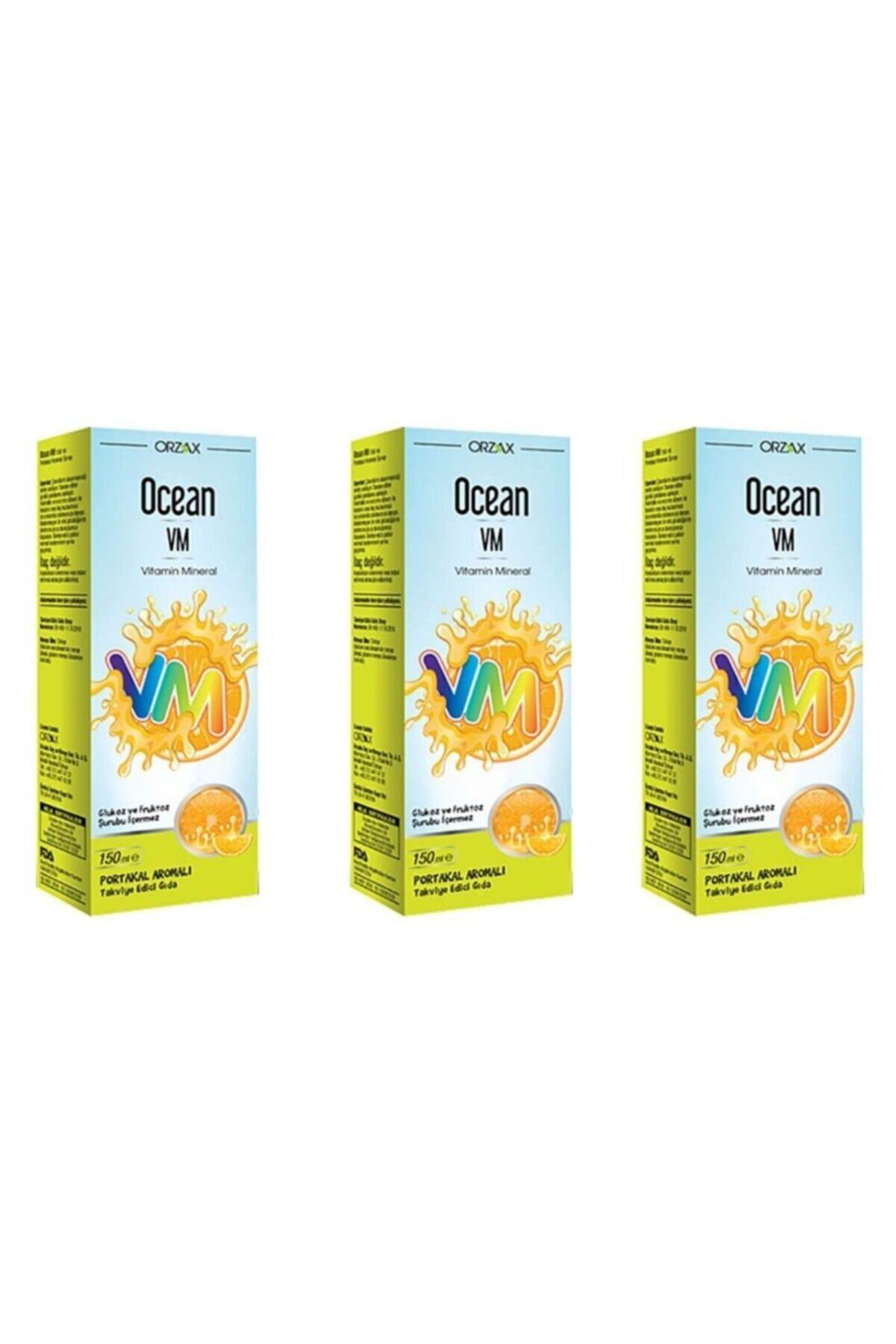 Ocaen Vm Şurup Ocean Vm Şurup 150 ml 3 Adet