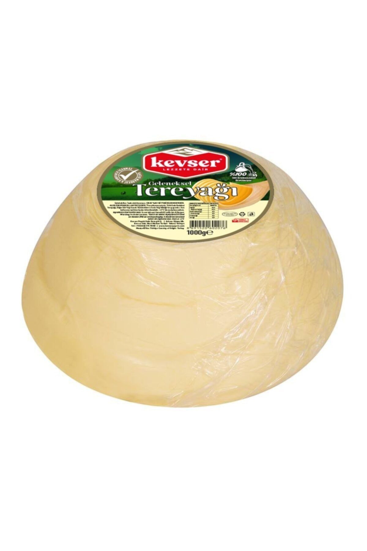 Kevser 1000 gr Köy Tipi Tereyağı