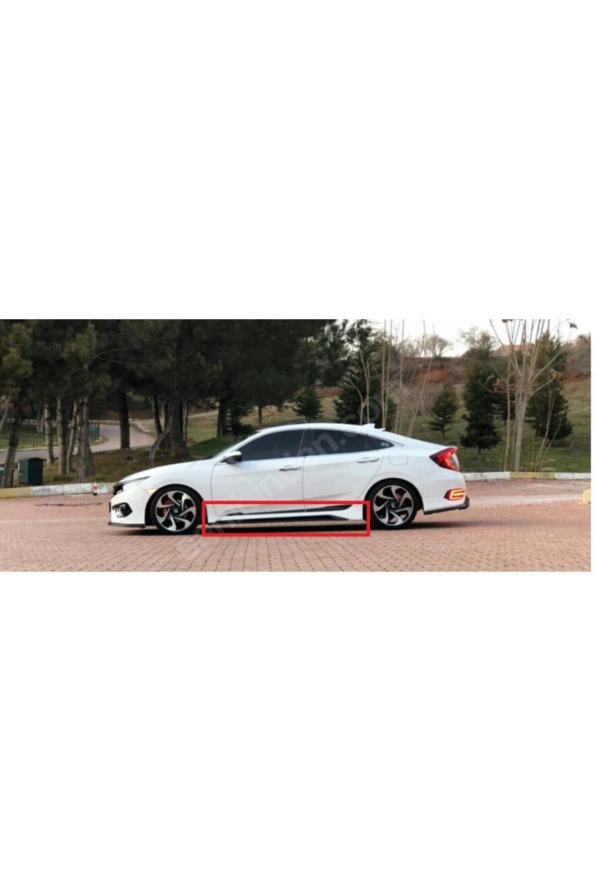 stuning Honda Civic Fc5 Marşpiyel Seti Mugen Plastik Boyasız 2016-