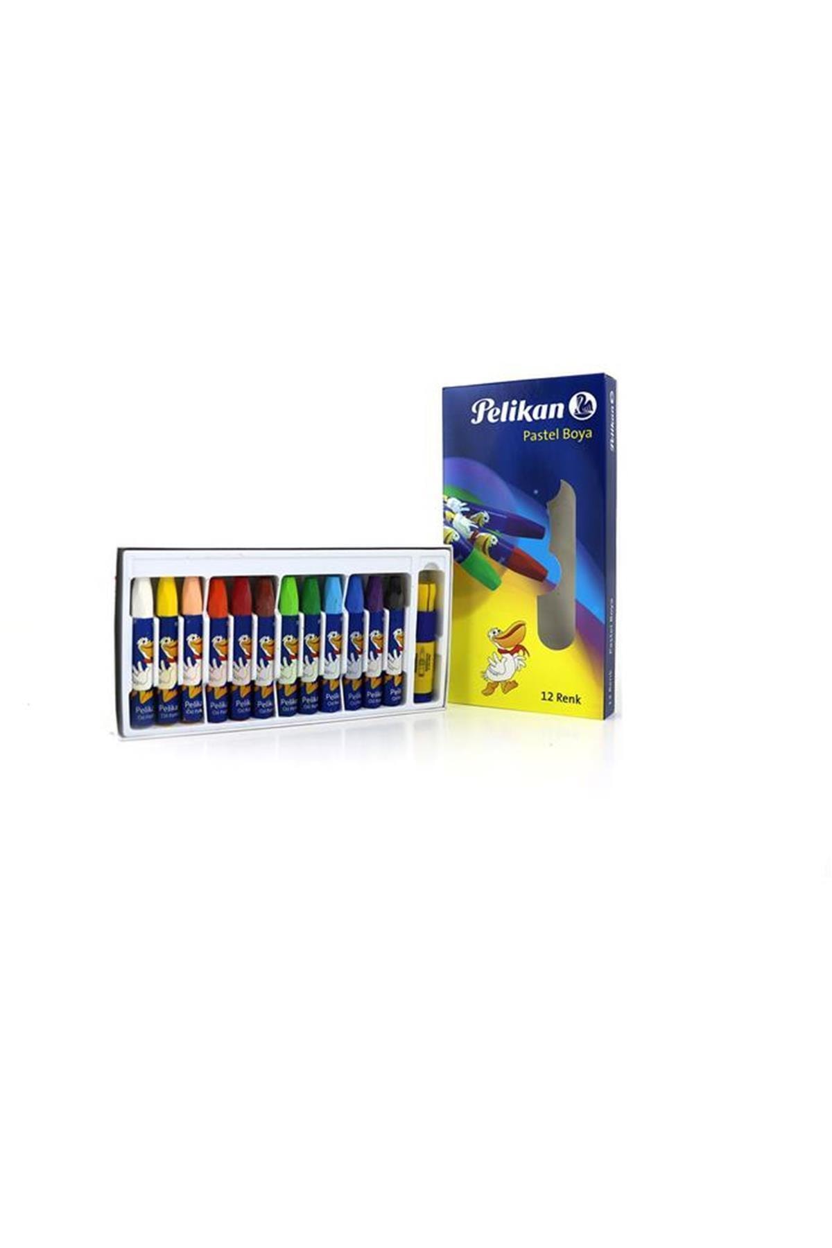 Pelikan : 12 Renk Pastel Boya