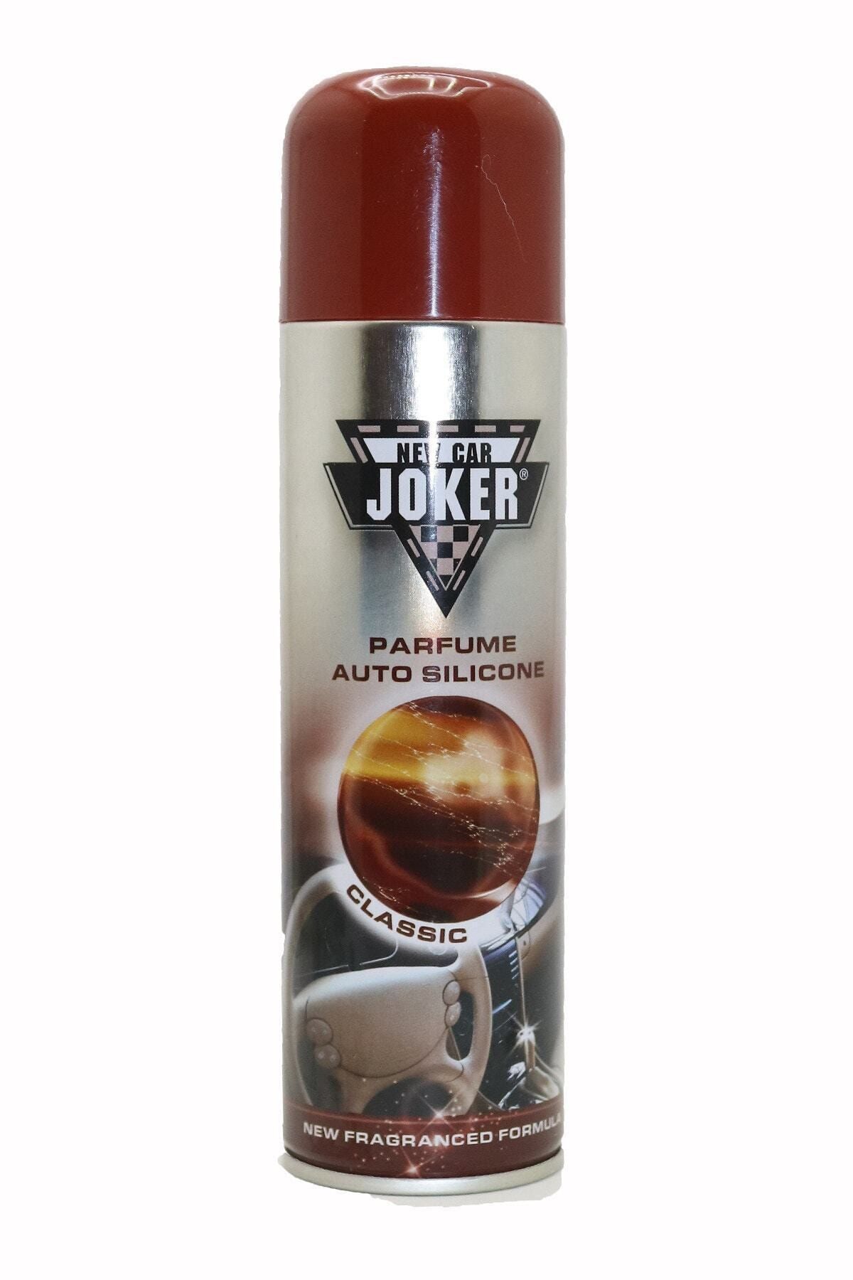 joker Parfümlü Silikon Araç Içi Parlatıcı Sprey Classic Kokulu 200ml