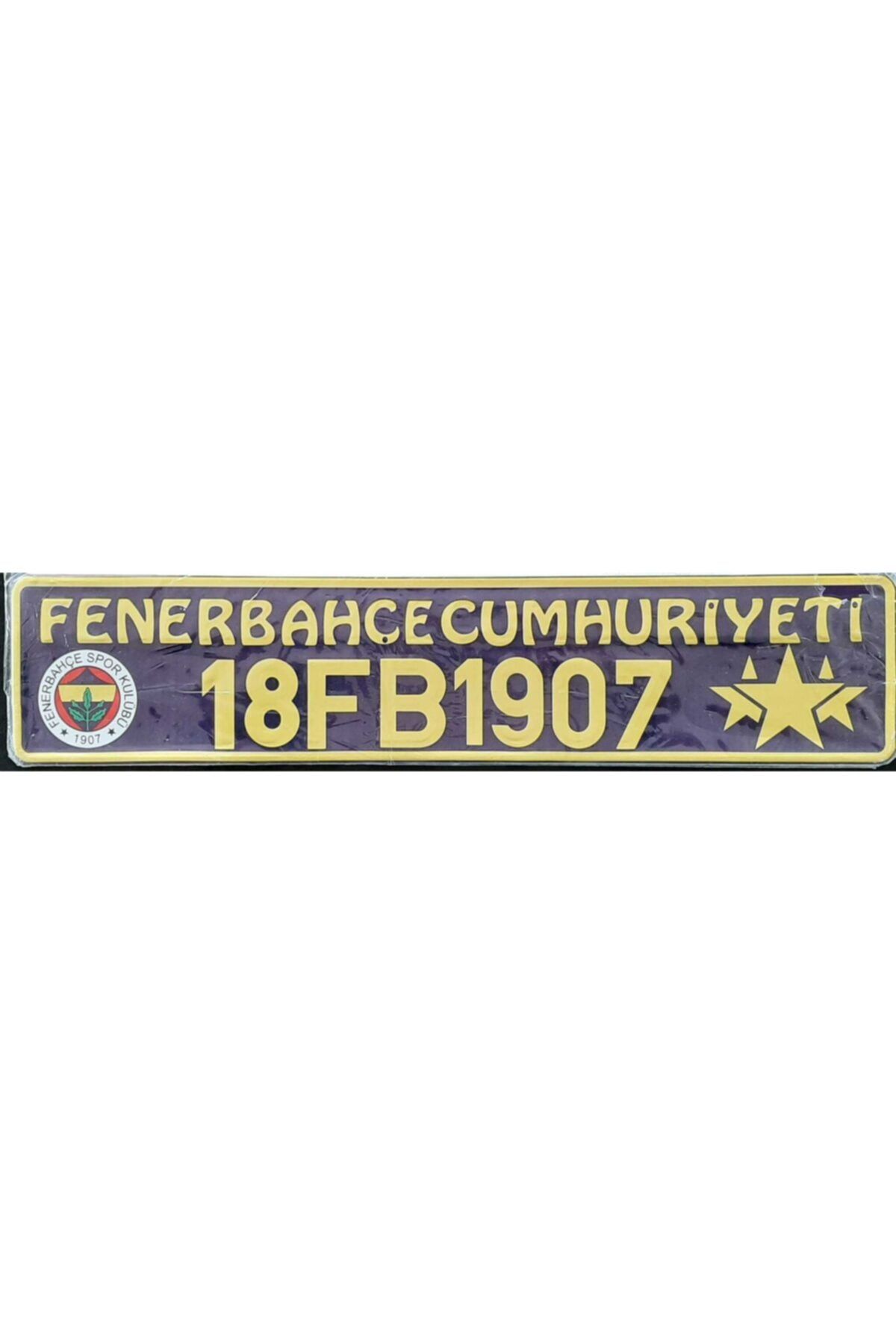 Fenerbahçe Cumhuriyeti Plaka 18fb1907