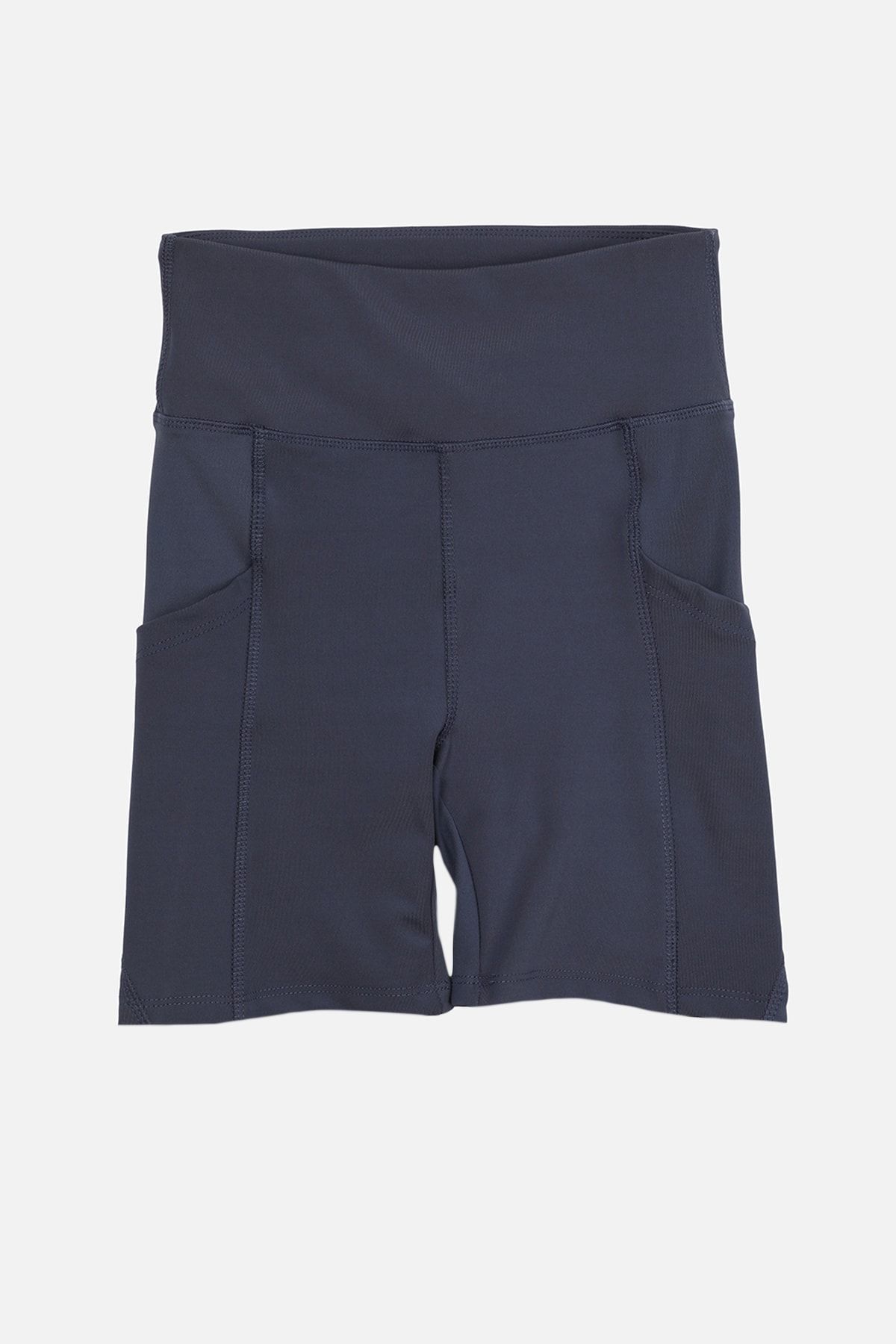 TRENDYOLMİLLA Indigo Yüksek Bel Spor Spor Tayt TWOAW21SR0033