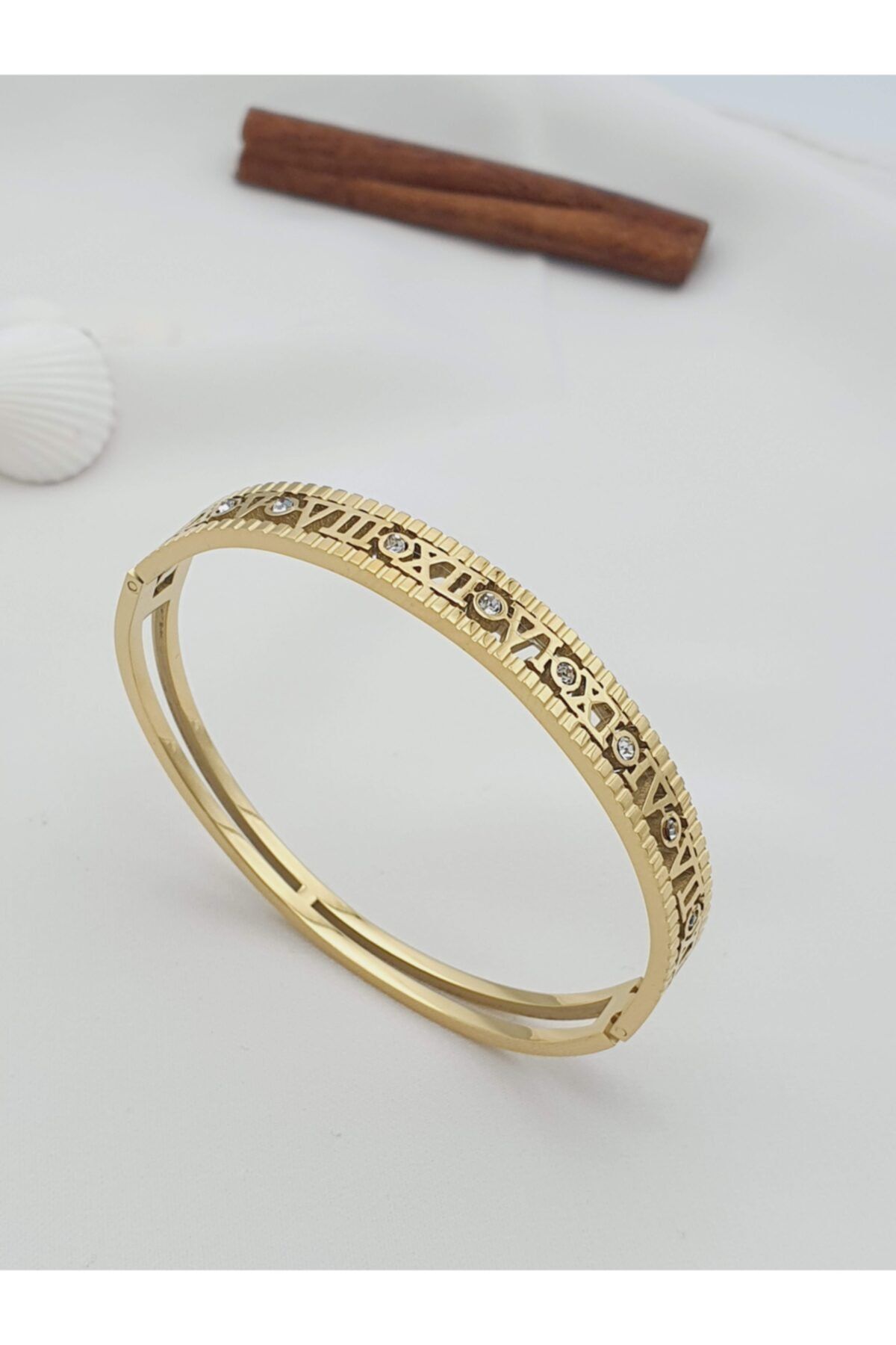 Bluw Jewelry Çelik Roma Rakamlı Bileklik R1