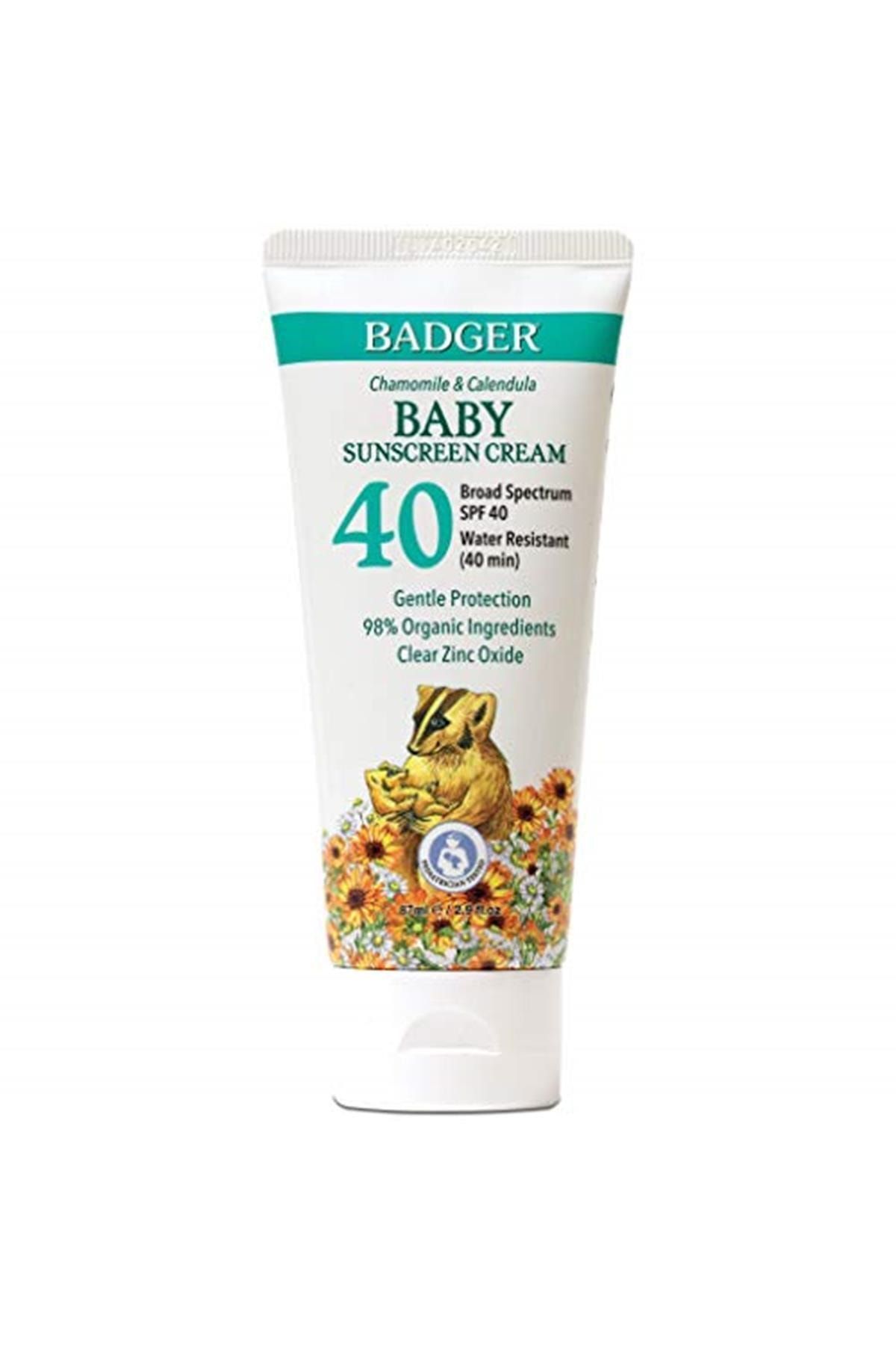Badger Clear Zinc Kids Spf40+ Güneş Kremi 87 Ml