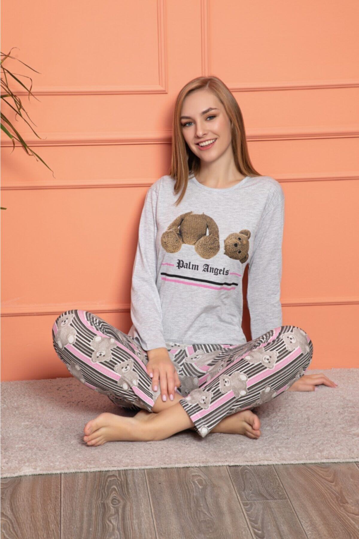 duraclassic Baskılı Örme Pijama Takımı