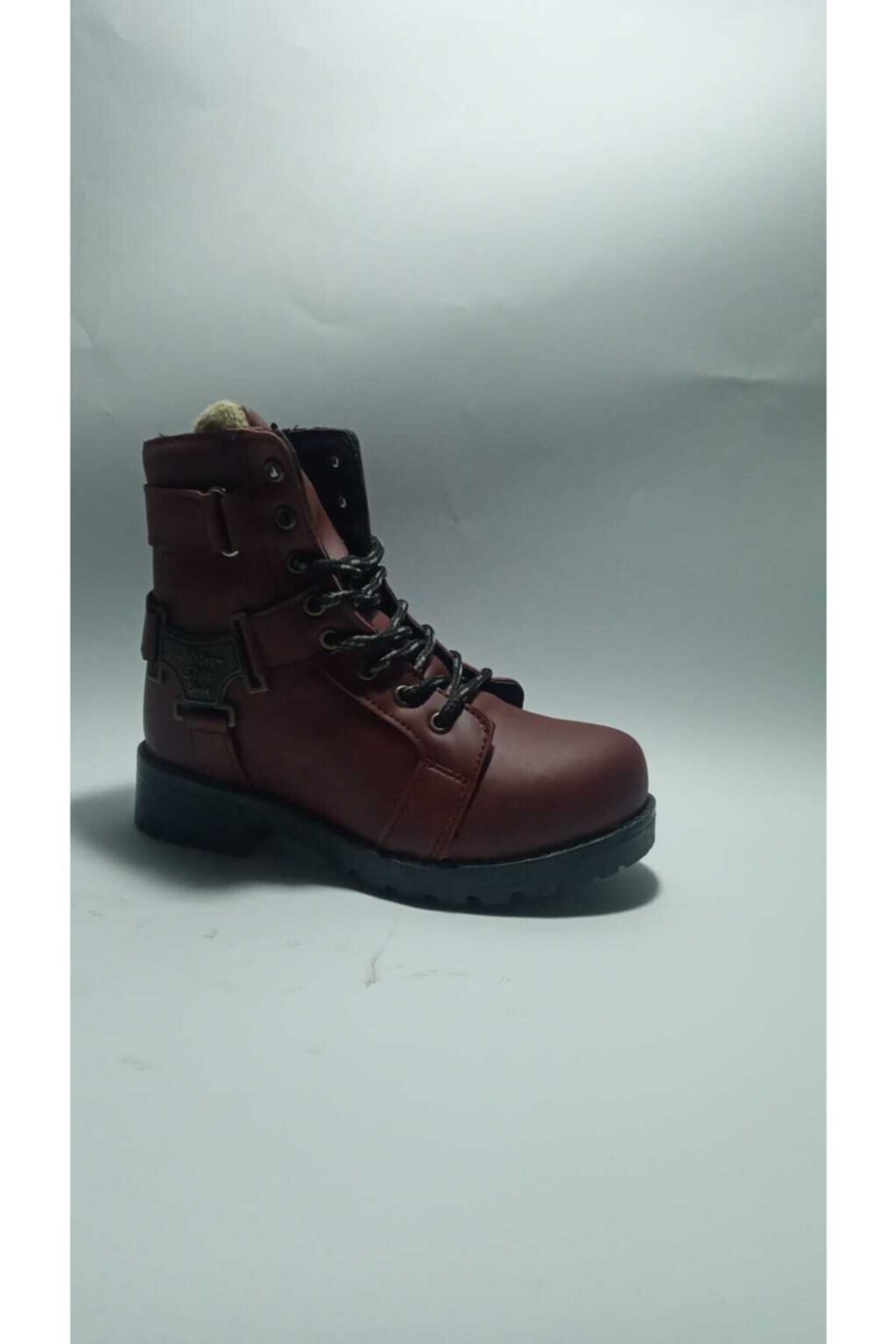 sert vip Bordo Erkek Çocuk Bot Polar