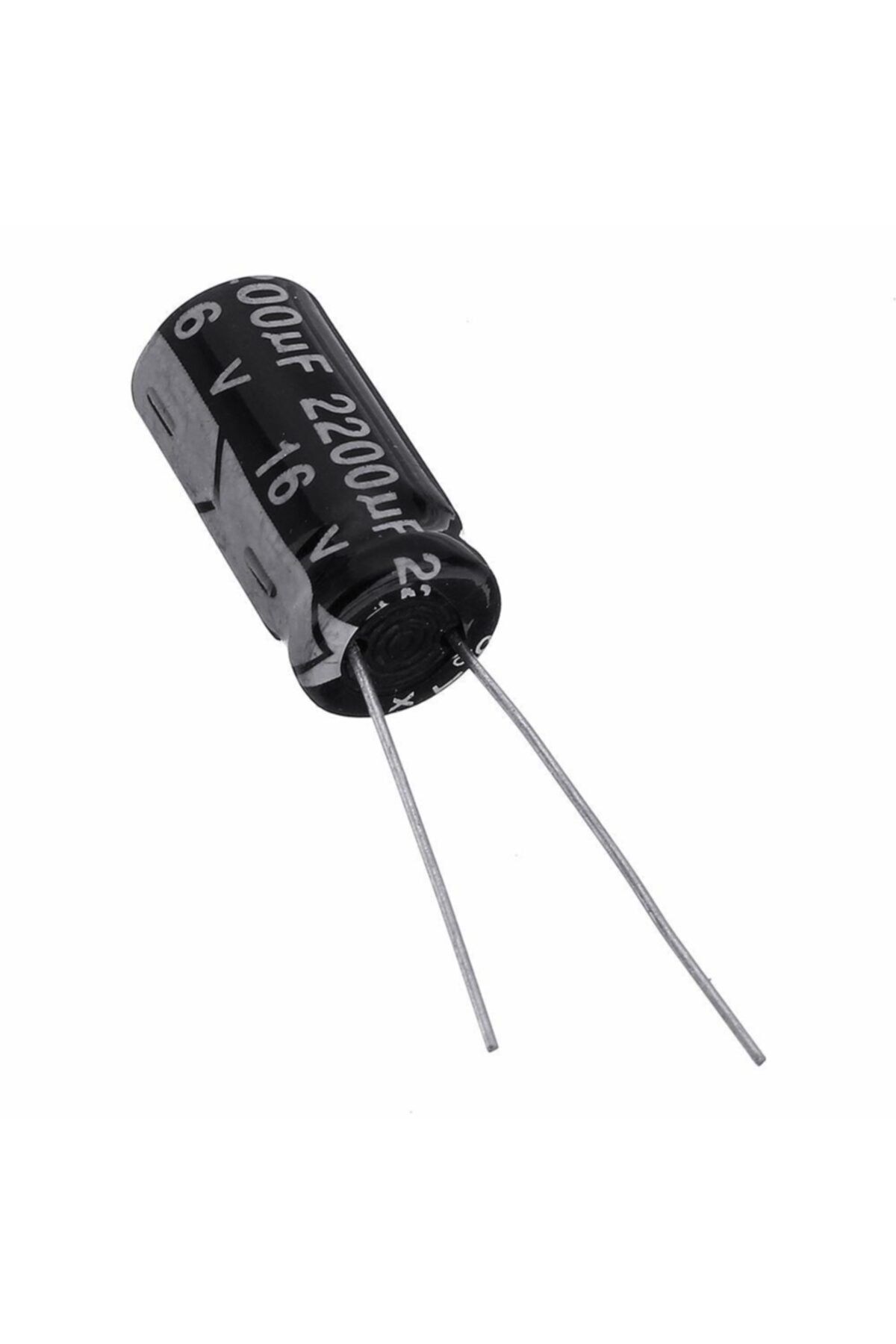 Daix 2200mf 16v - 2200uf 16v Elektrolitik Kondansatör 10x20 10 Adet