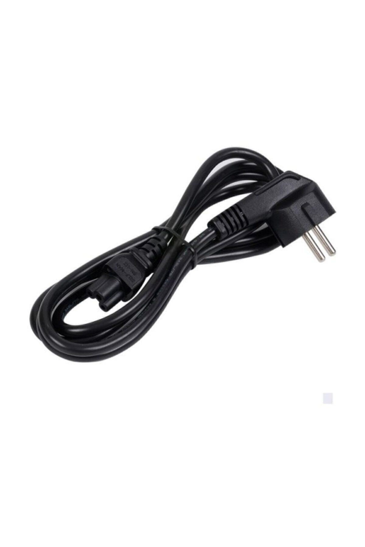 ELECTRONİC CHEAP 1 Adet Dizüstü Bigisayar-notebook-laptop Şarj Adaptörü 3lü Yonca Power Güç Kablosu-asus-acer-samsung