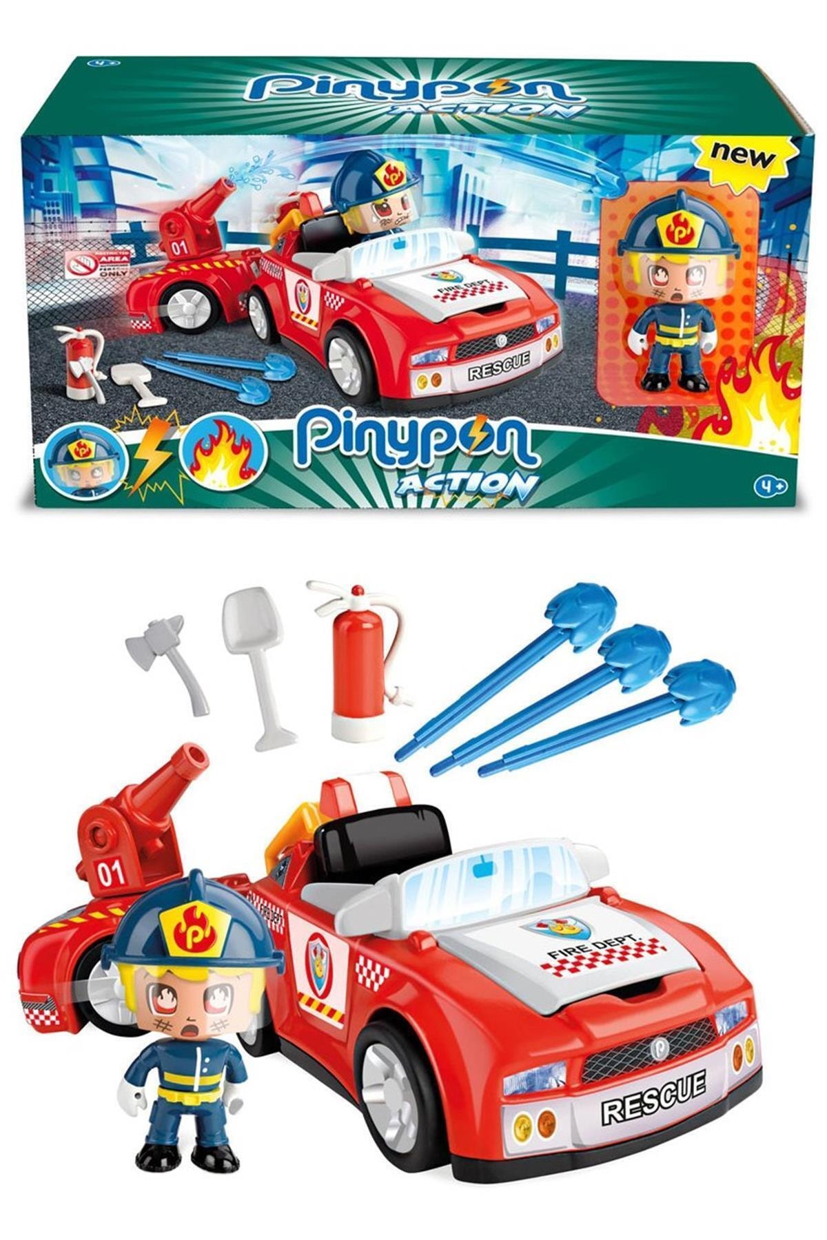 Gıochı Prezıosı Yayınları 700014610 Pinypon Süper Itfaiye Arabası