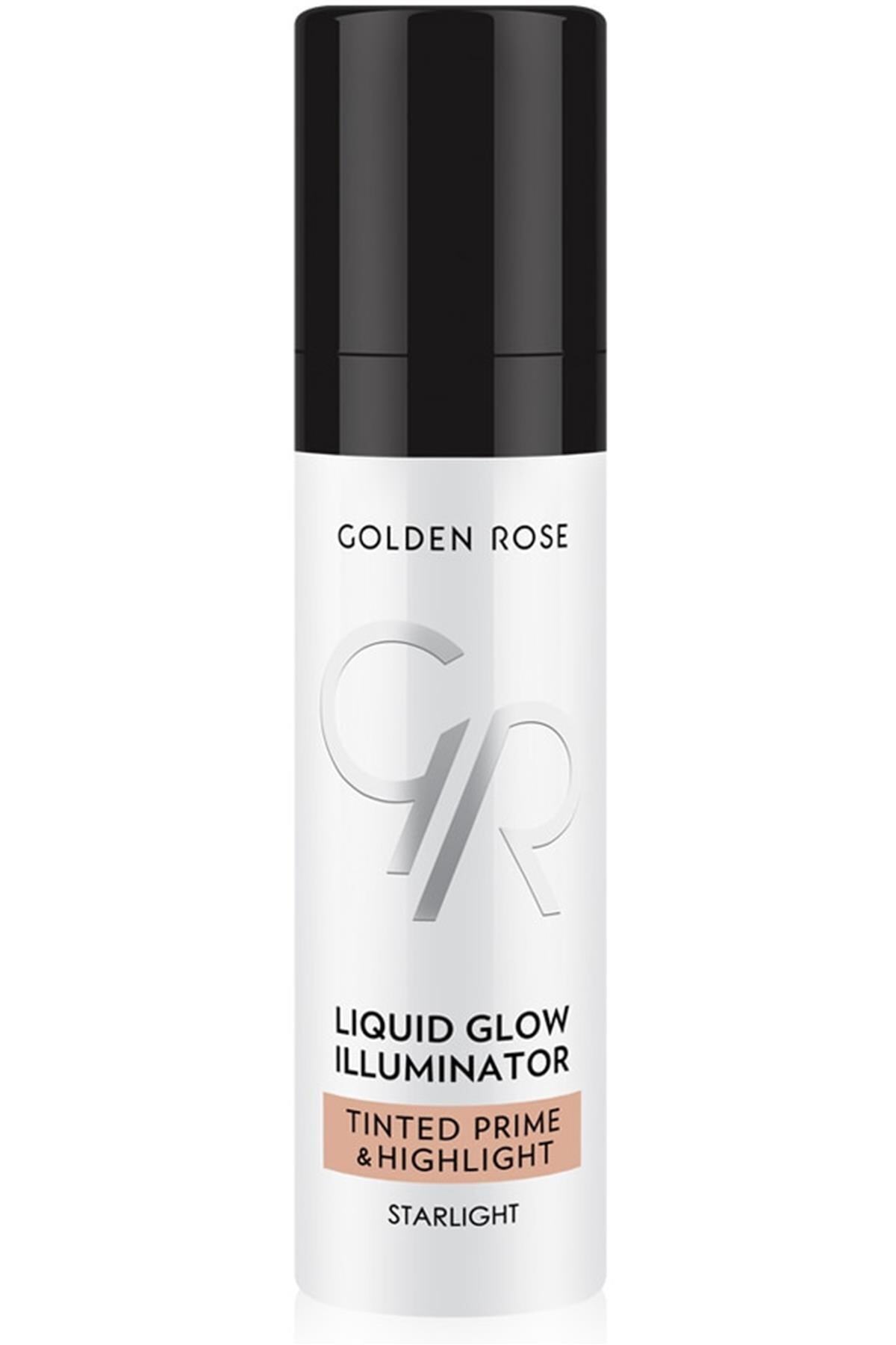 Golden Rose Marka: Liquid Glow Illuminator Tinted Prime & Highlight Makyaj Bazı