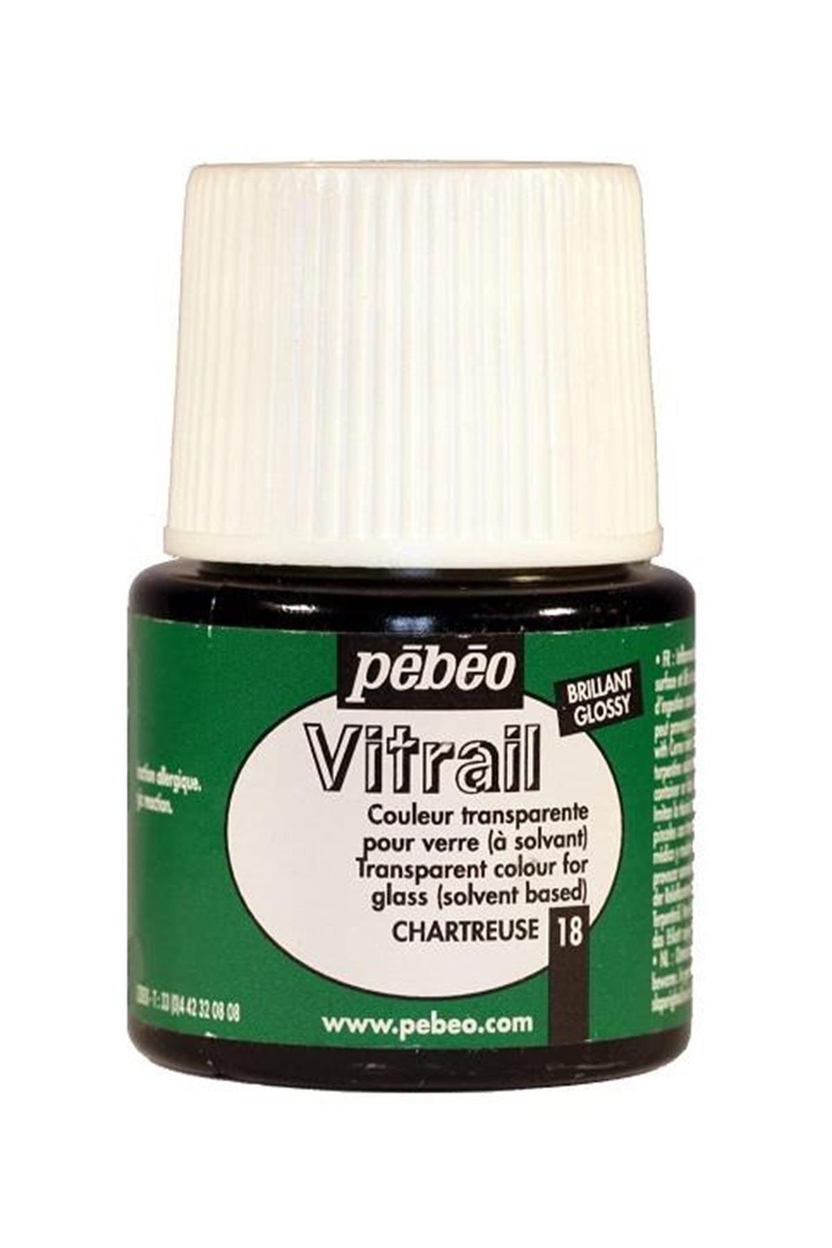 Pebeo : 050/18 Cam Boyası Vitrail 45 Ml.şişe