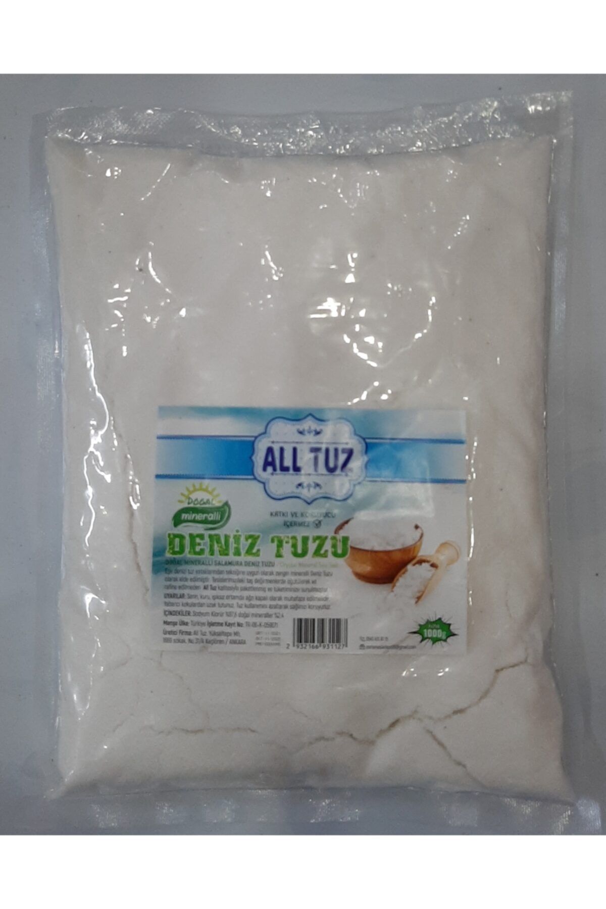 All Tuz Doğal Mineralli Deniz Tuzu