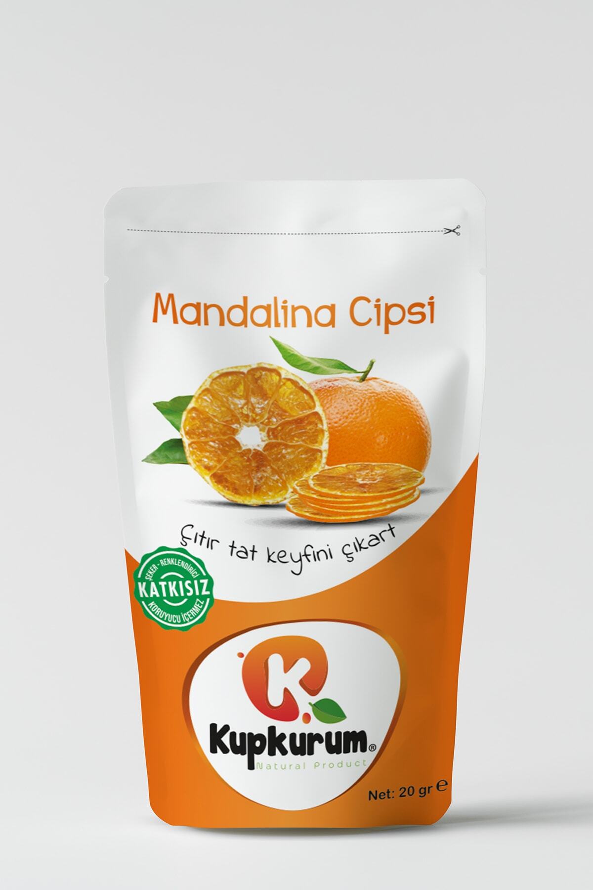 Kupkurum Mandalina Cipsi 20gr