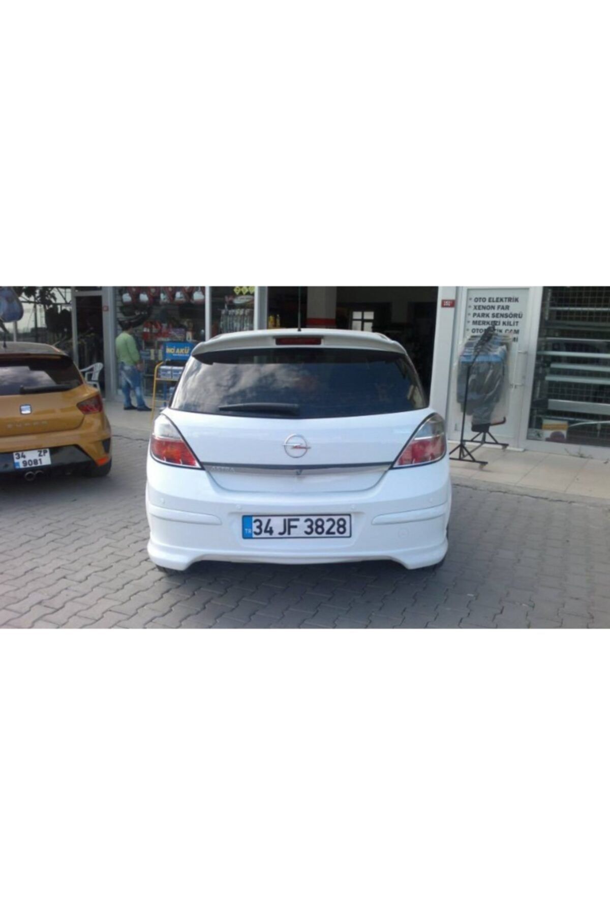 stuning Opel Astra H Arka Tampon Eki Fiber Boyasızz 2003-2009