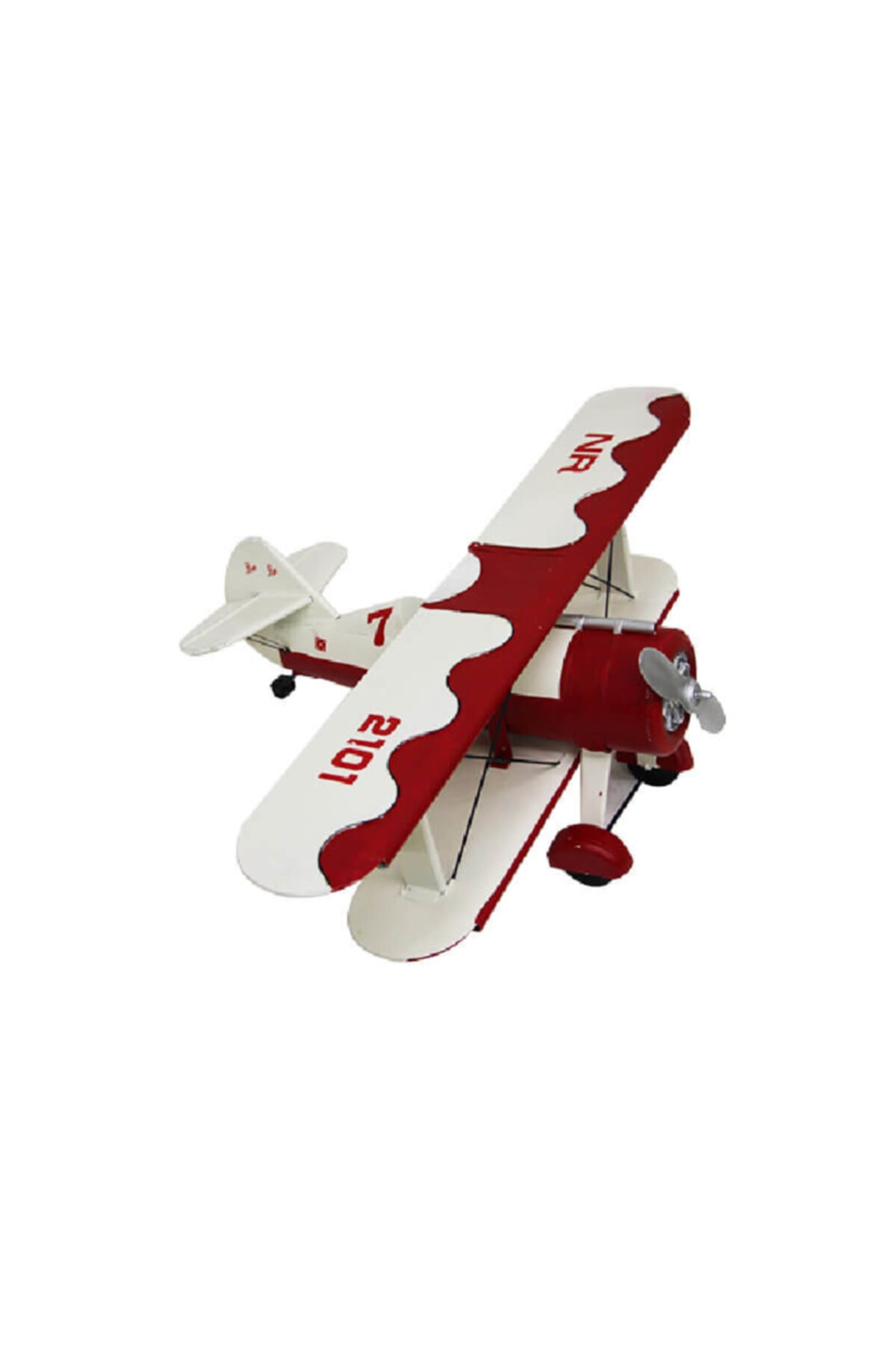 NanaShop El Yapımı Metal Uçak Maketi