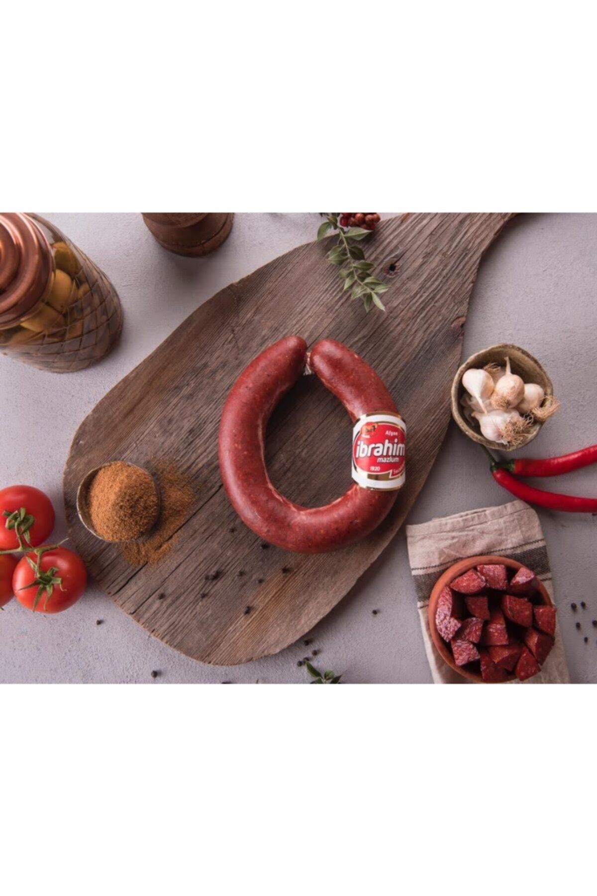 Afyonca Afyon Ibrahim Mazlum %100 Dana Sucuğu 1 Kg