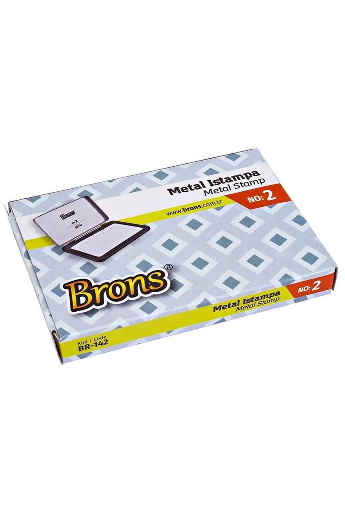 Brons 2 No.metal Istampa Orta Boy Br-142
