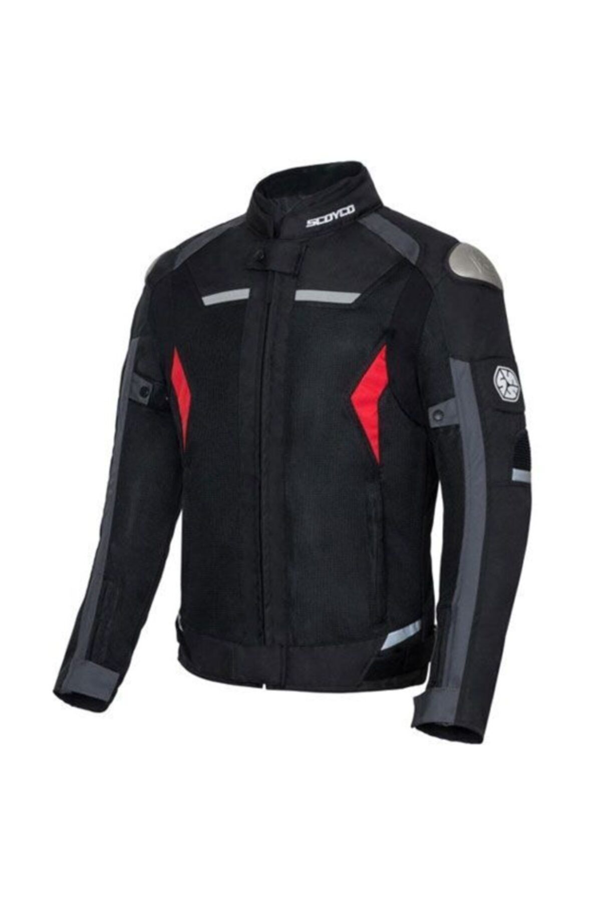 Scoyco Jk112 Hörgüçlü Yazlık/mevsimlik Mont (siyah)