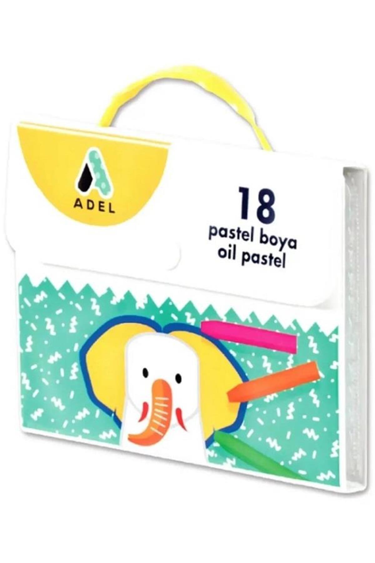Adel And 18 Renk Çantalı Pastel Boya 1818100