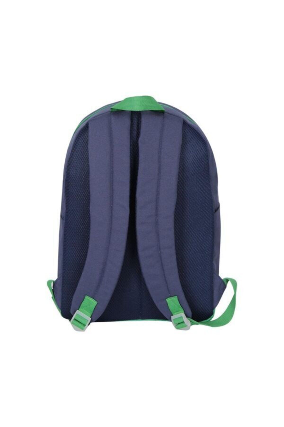 Benetton Lacivert-yeşil Casual Sırt Çantası