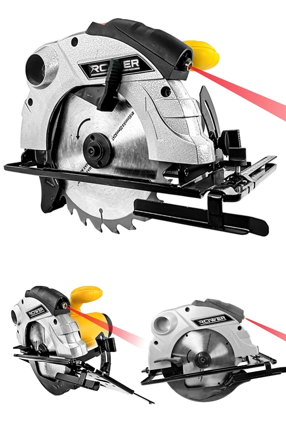 ROWERMAX Rwrx3008s 3500w Xr-rail Daire Testere Sunta Kesme Makinesi Elmas Uçlu Bıçak Sarı