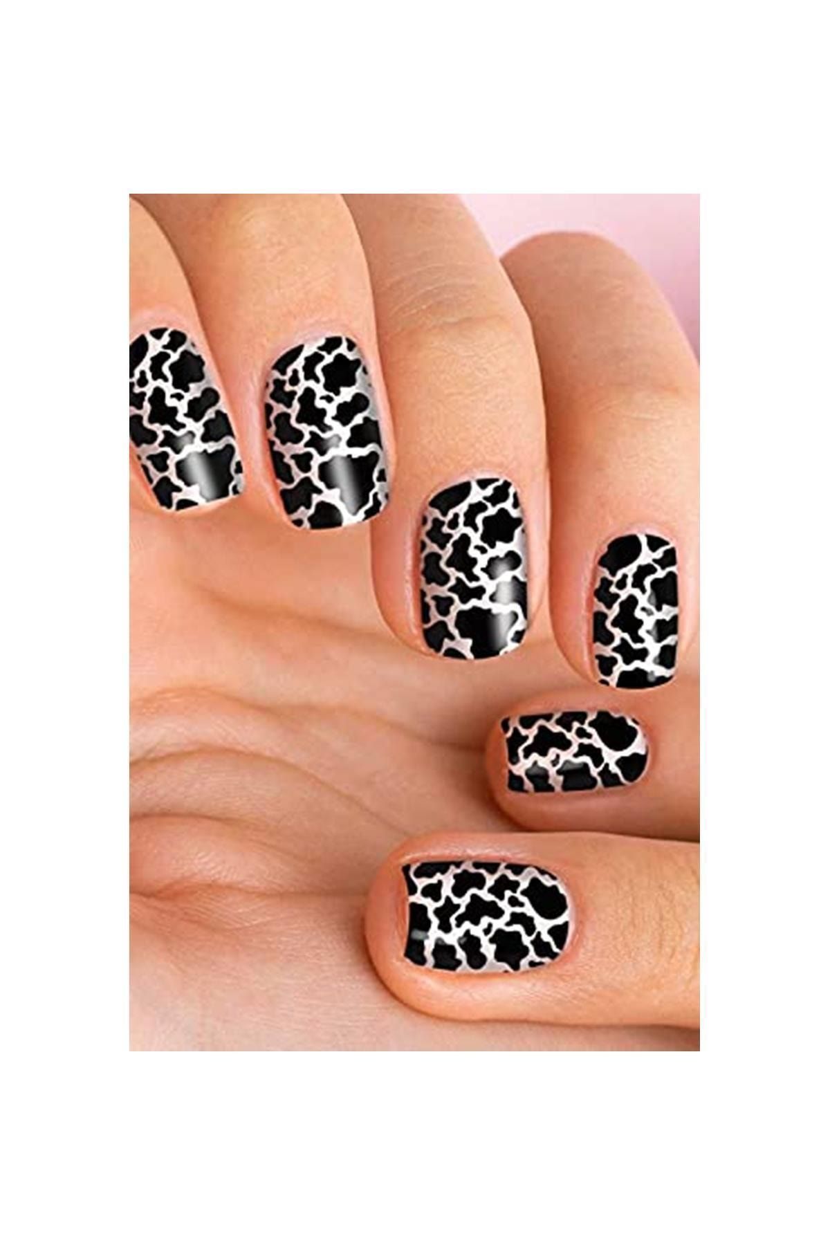 BRCTOPTAN Marka: Dalmaçya Desenli Tırnak Dövmesi, Tırnak Tattoo, Nail Art, Tırnak Sticker Kategori: Geçici D