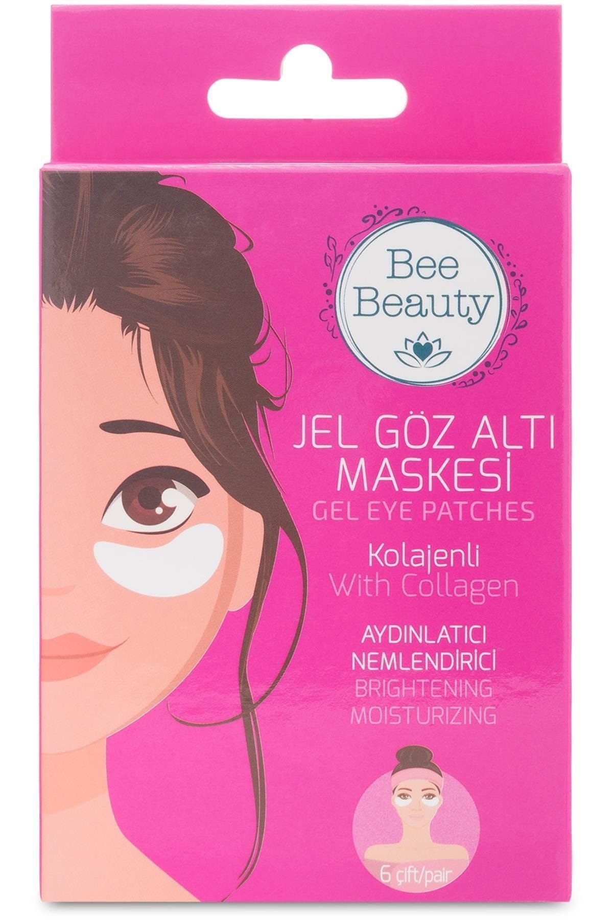 Bee Beauty Jel Göz Altı Maskesi Kolajenli Aydınlatıcı ve Nemlendirici