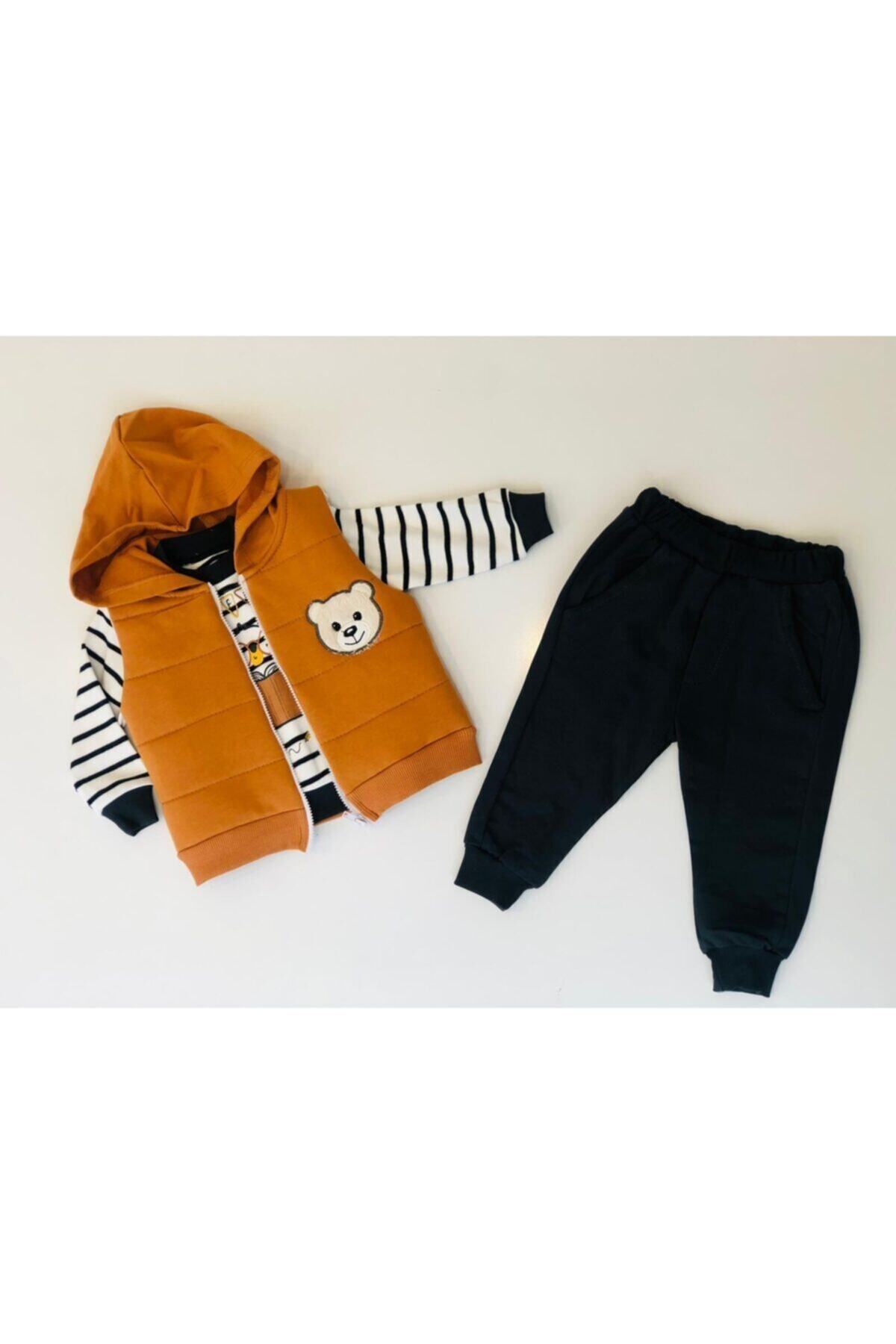 Hippıl Baby Bebek Yelekli Takım