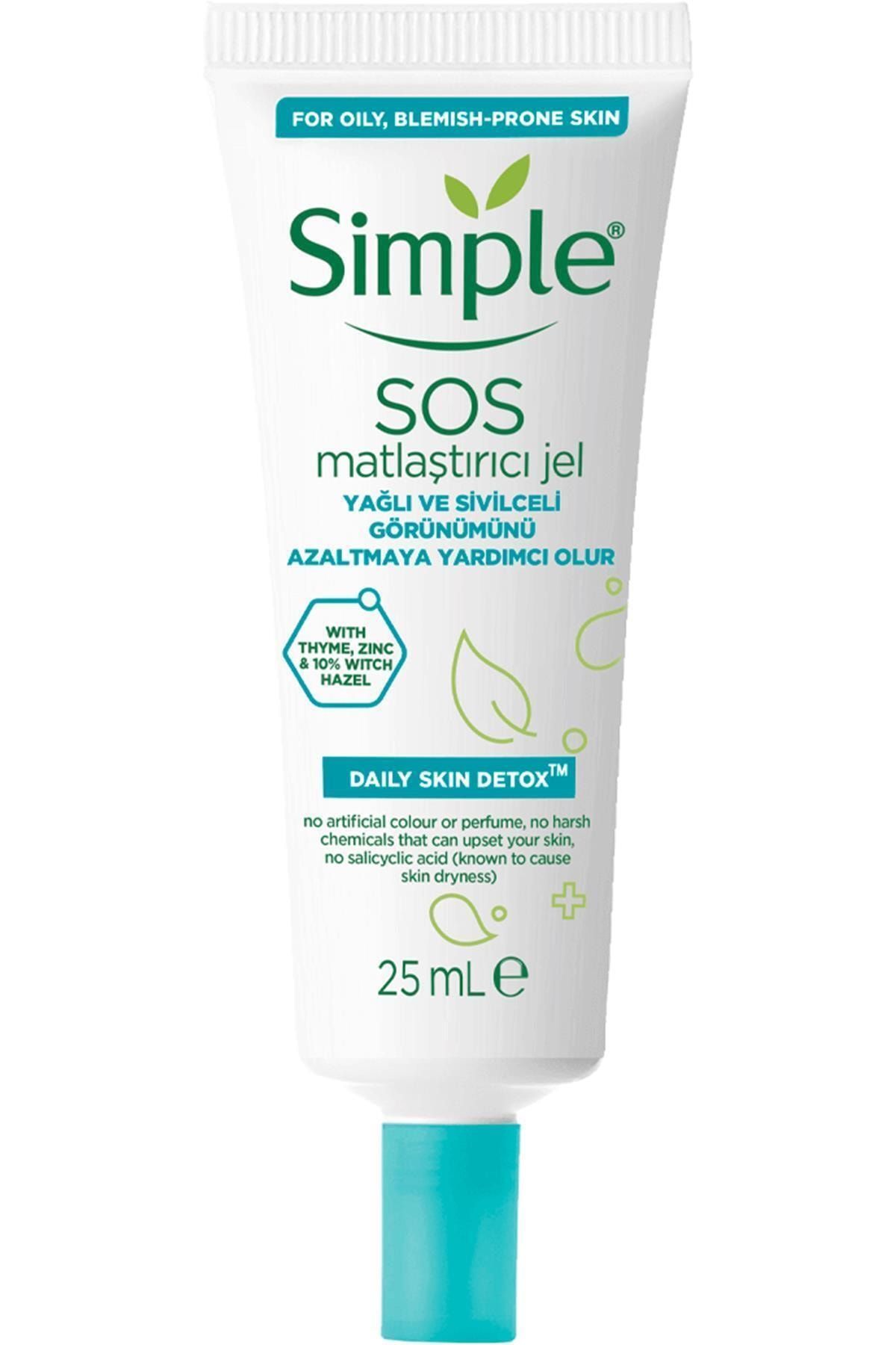 Simple Marka: Detox Sos Sivilce Jeli 25 ml