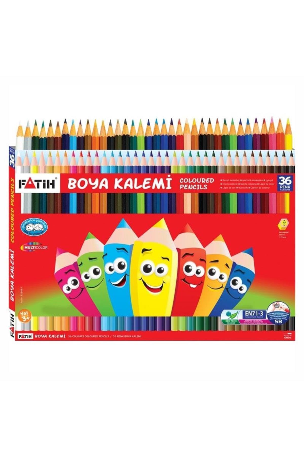 Fatih Marka: 36 Renk Tam Boy Kuru Boya 33245