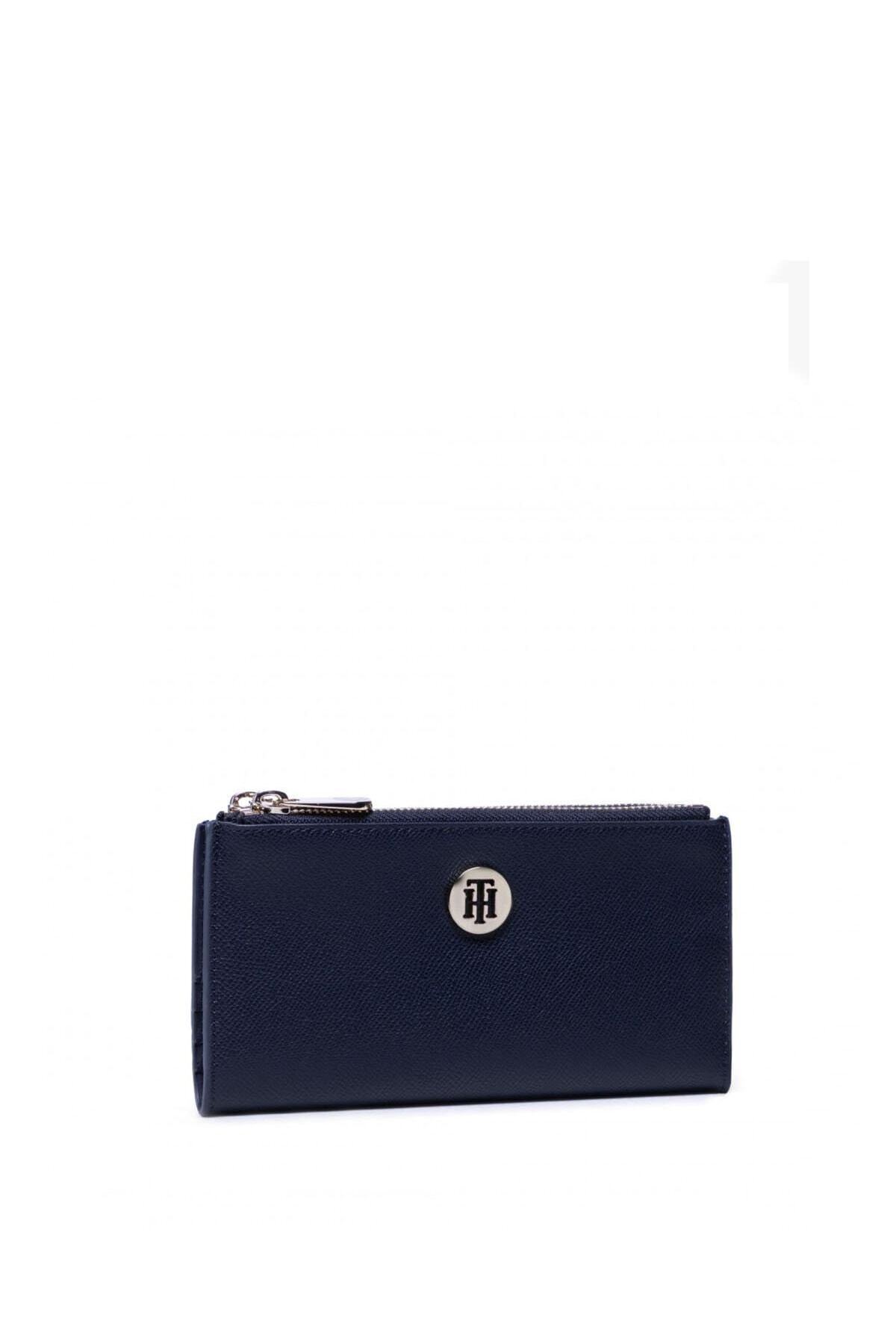 Tommy Hilfiger Kadın Honey Slim Wallet Kadın Cüzdanı Aw0aw10546 Aw0aw1546