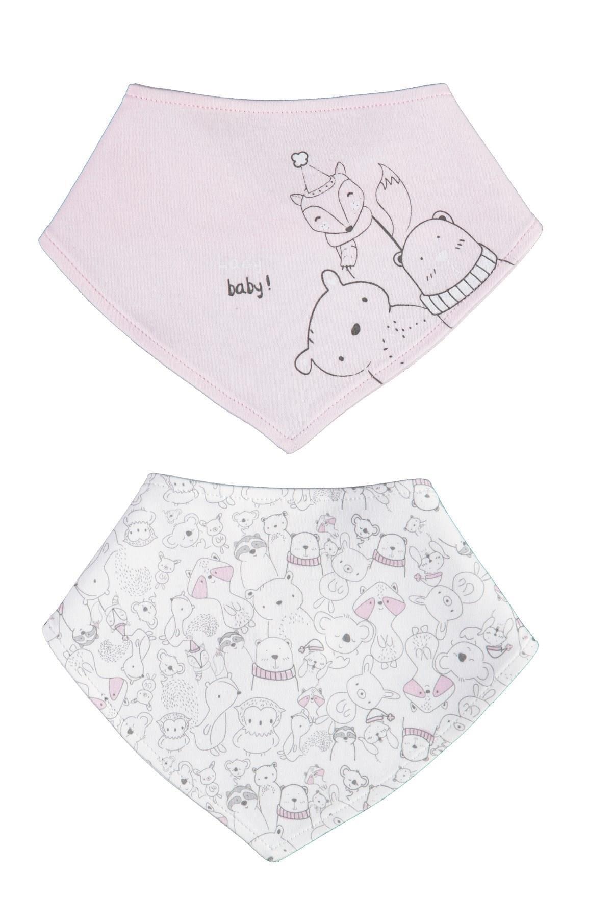 Bibaby Animals 2 li Fular Önlük 75142