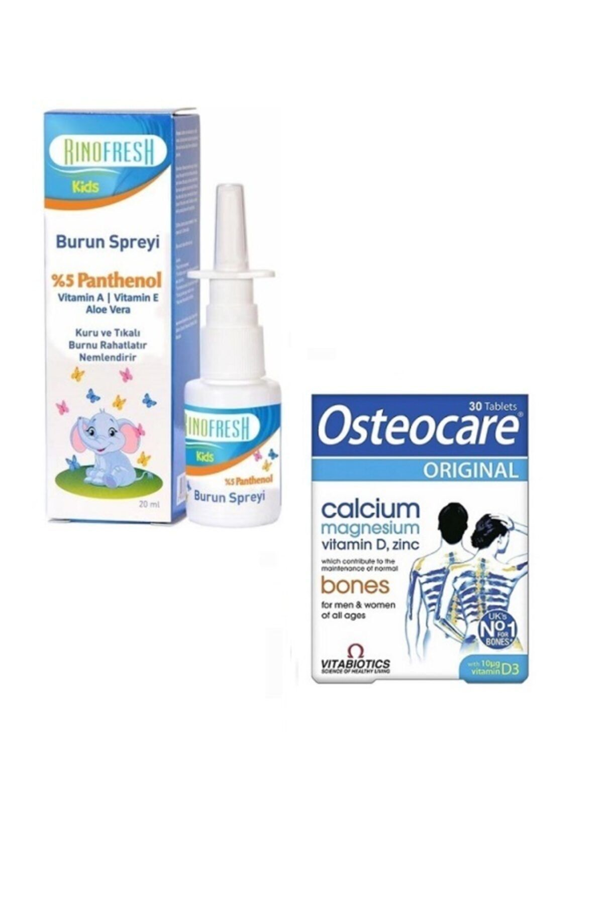 Osteocare Çocuklar Için Panthenol Burun Spreyi 20 Ml + 30 Tablet