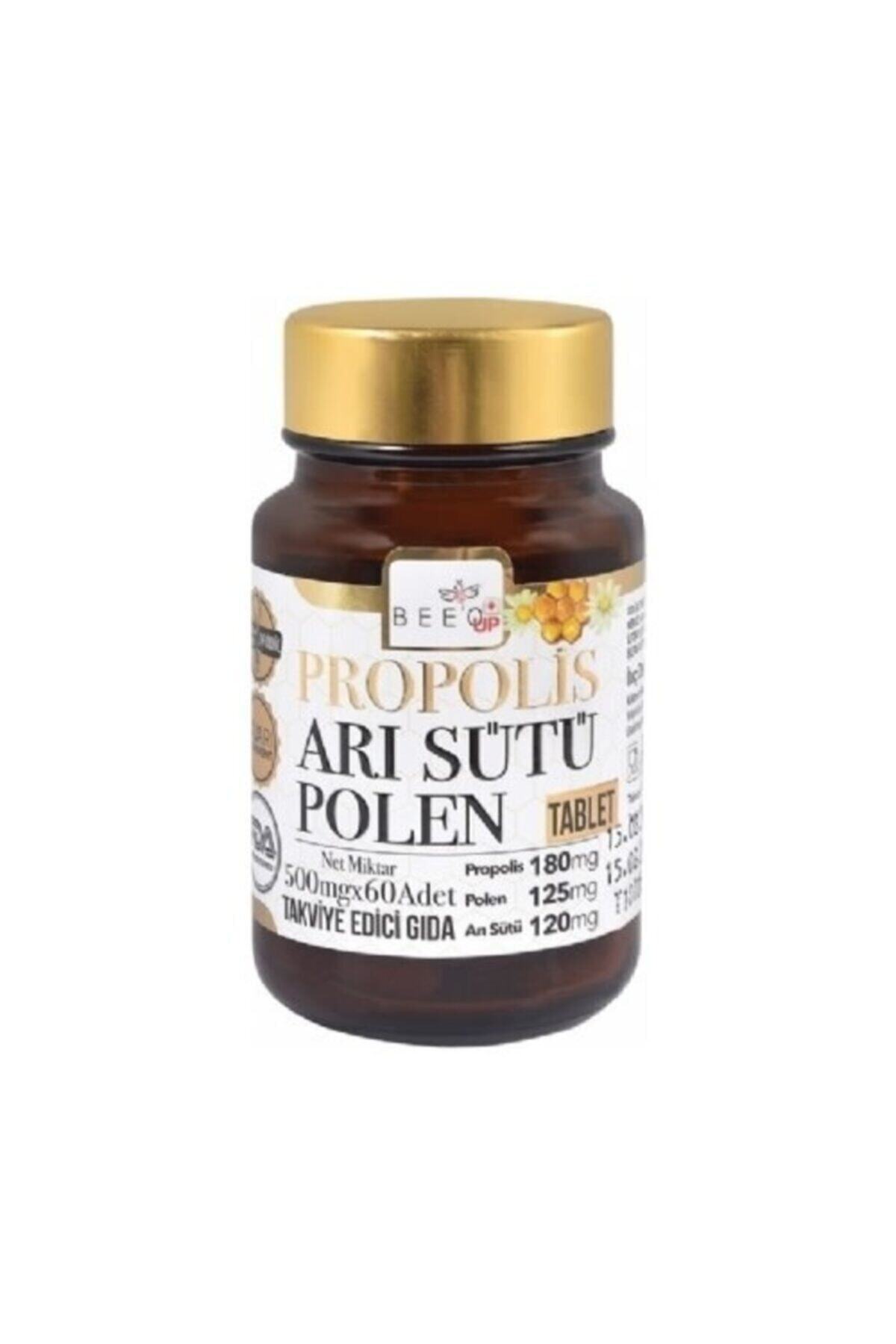 BEE UP Bee'o Up Propolis Arı Sütü Polen Yetişkin 60 Tablet Skt:09/23