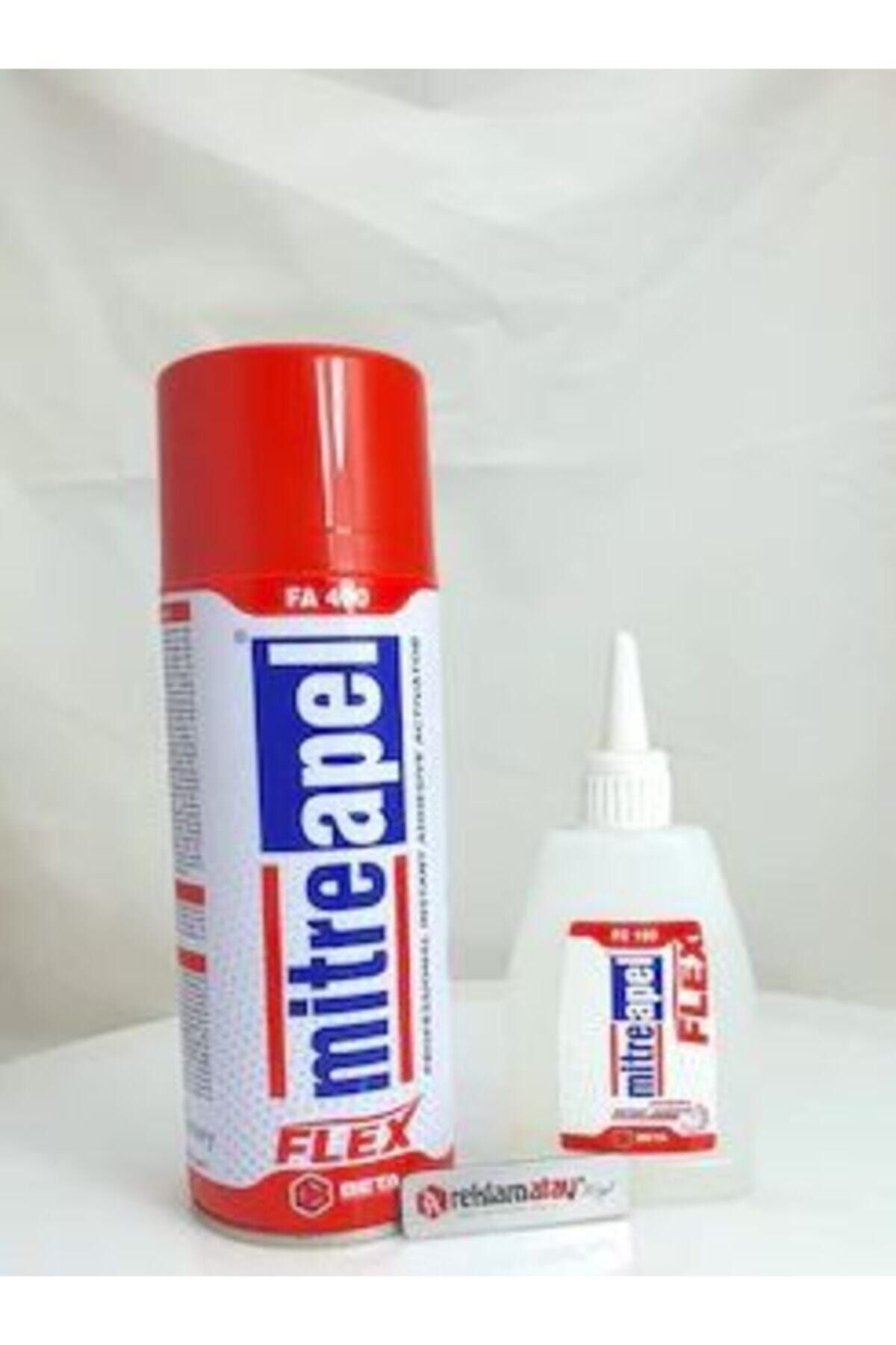 APEL Mitre Kırmızı Flex Hızlı Yapıştırıcı 400+100 Ml ( 5 Adet)