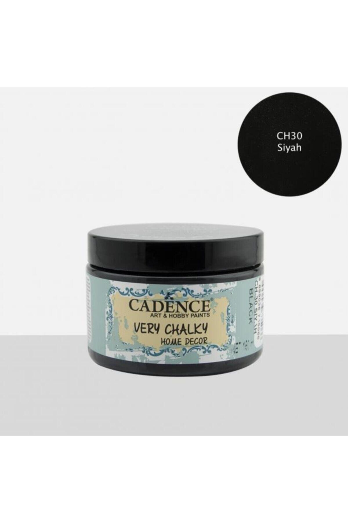 Cadence Very Chalky Home Decor Mobilya Boyası 150 ml 30 Siyah