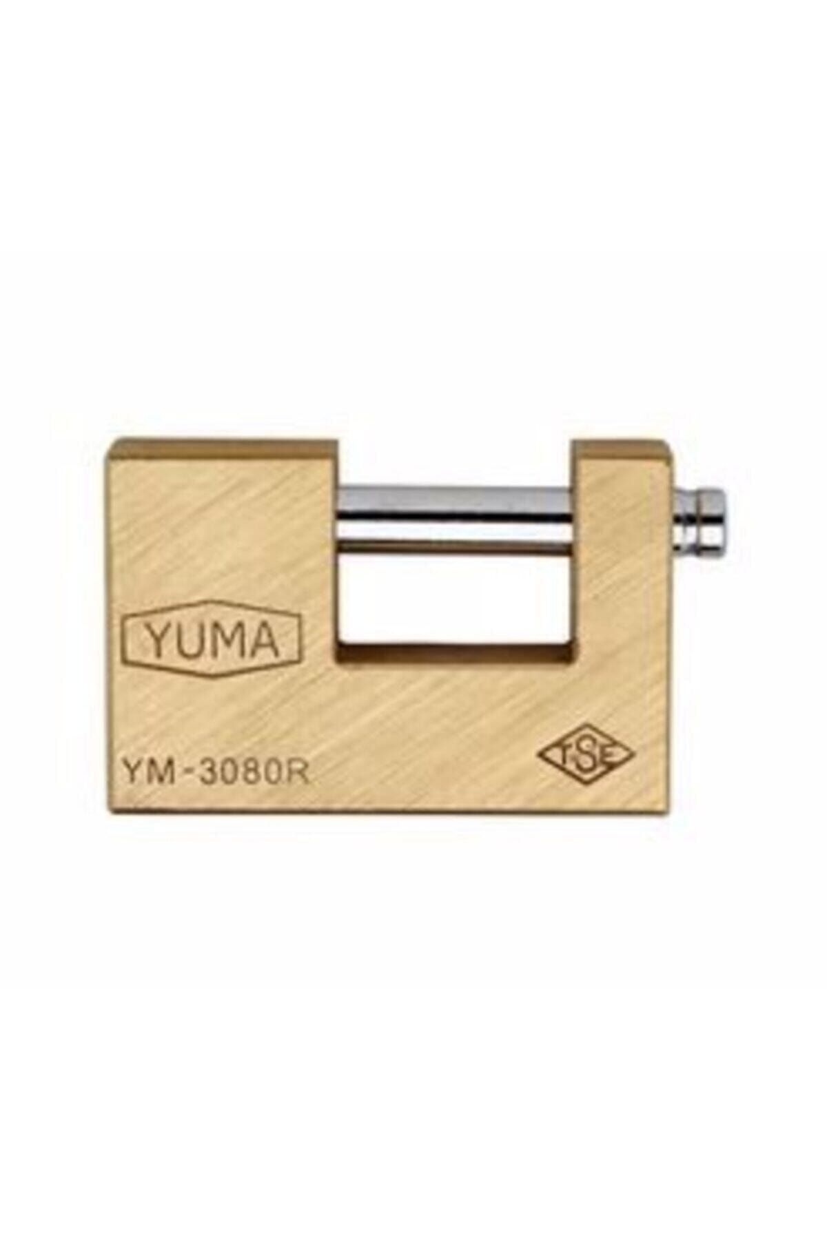 Yuma - Kayar Milli Asma Kilit 80 Mm Ym3080r Ym-3080