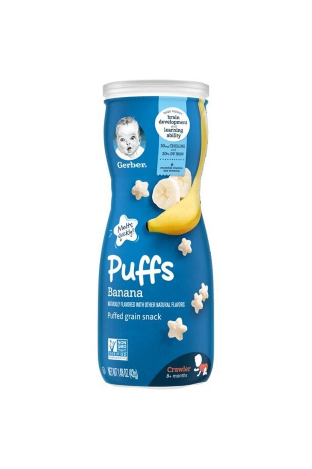 GERBER Puffs Banana Atıştırmalık 42 Gr.