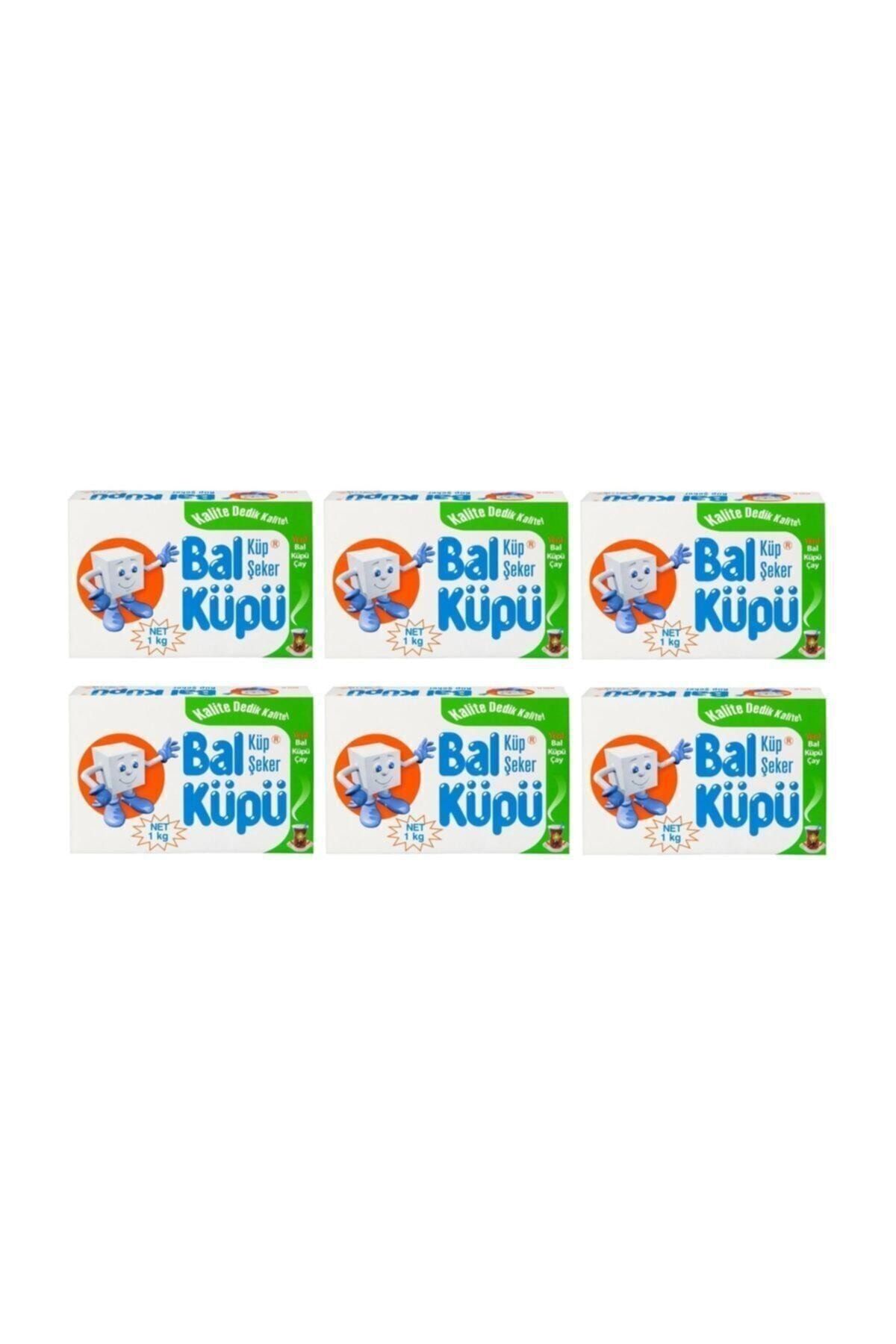 Pekşeker Balküpü Küp Şeker 1 Kg 6lı
