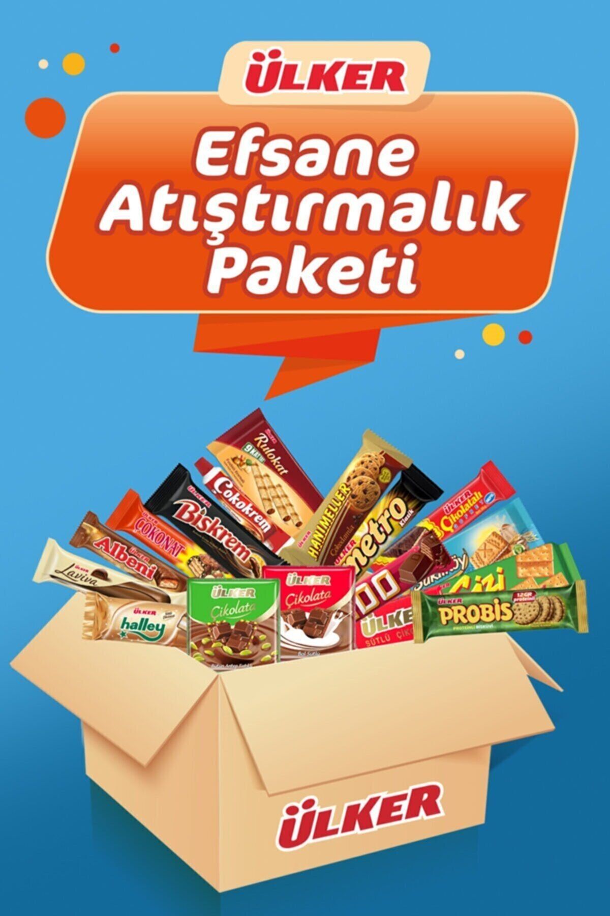 Ülker Efsane Atıştırmalık Canım Kendim Paketi (16ADET)