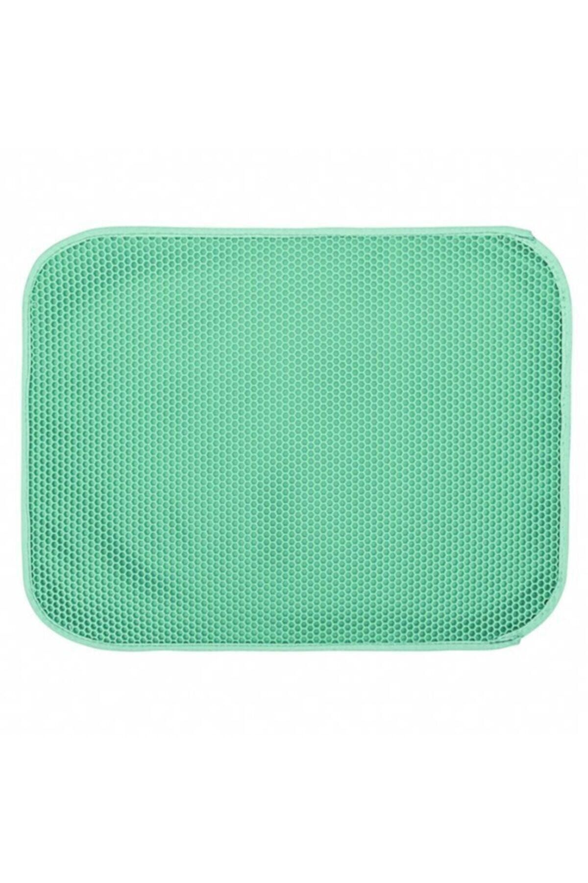 Cattie Premium Cattie Littermat Kedi Tuvalet Önü Paspas - 45x60cm - Yeşil