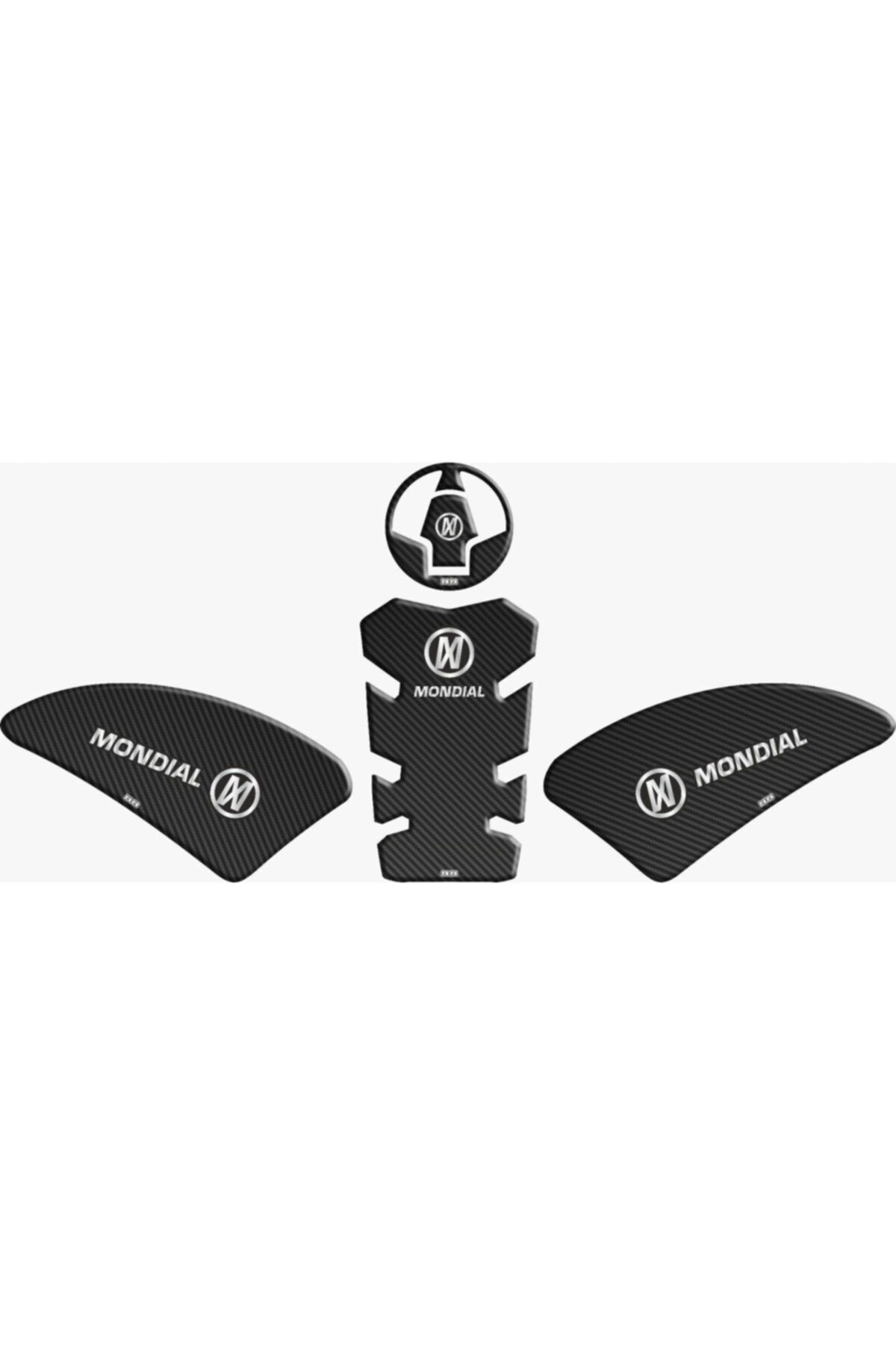 monero Mondial Drift 125 L Tank Pad Karbon