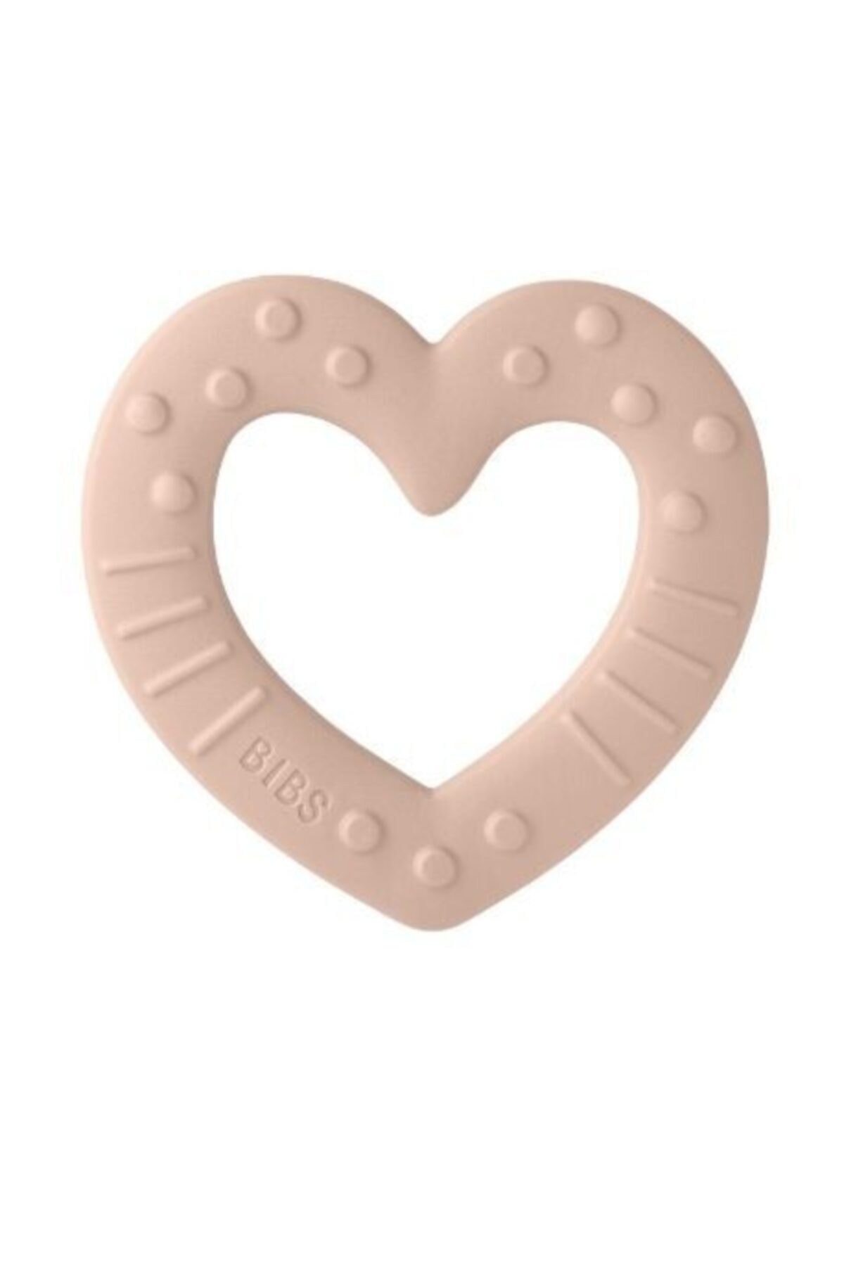 Bibs Baby Bitie Diş Kaşıyıcı Blush Kalp 3100244