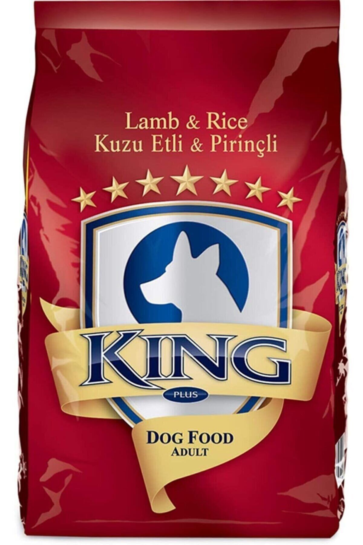 King Kıng Kuzu Etli Ve Pirinçli Yetişkin Köpek Maması 500gram Şeffaf Paket