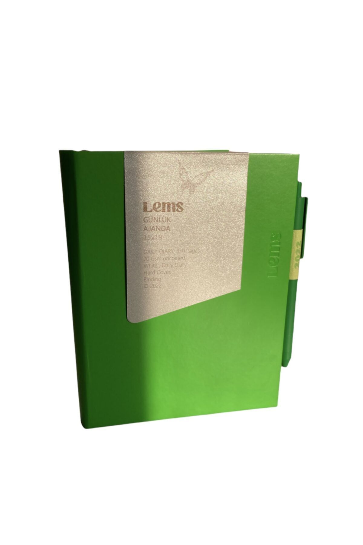 Lemsstudio 2022 Yeşil Günlük Ajanda