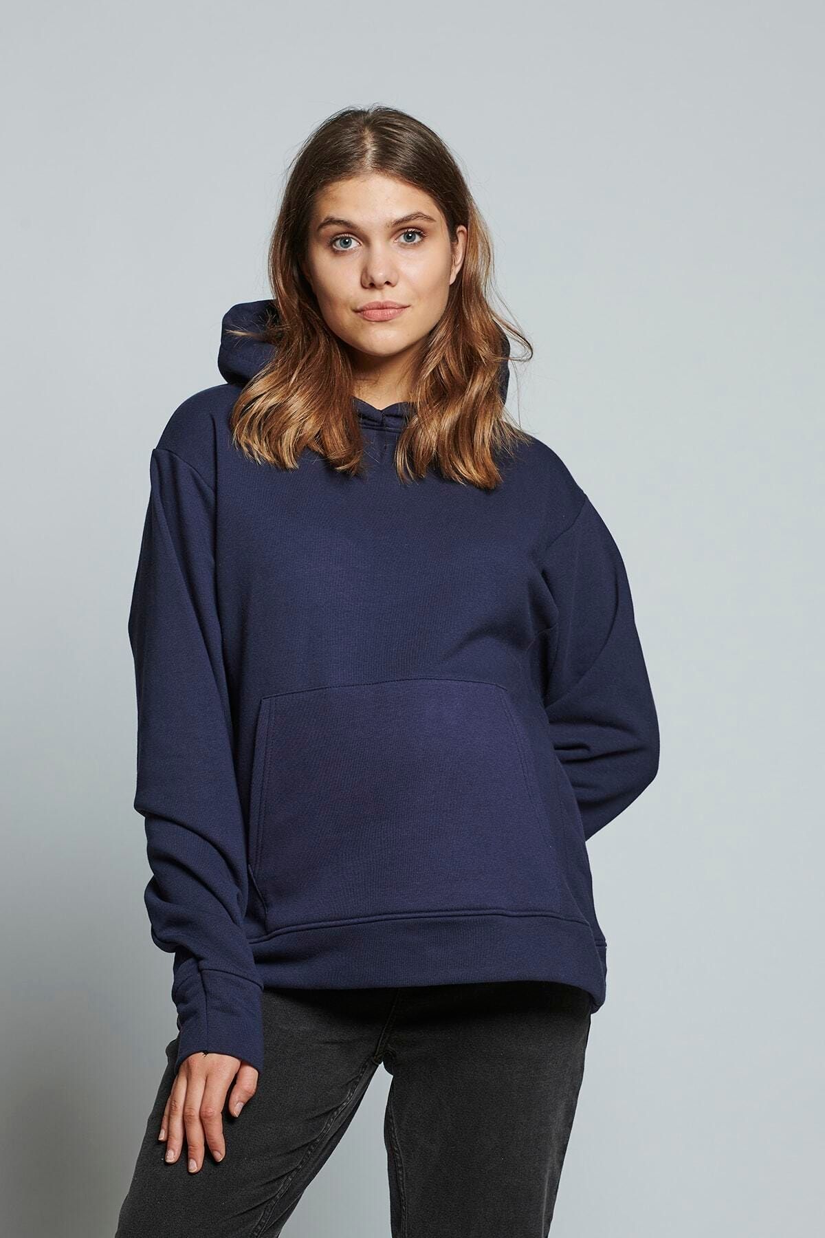 LYN MAMA Kadın Lacivert Hamile Nadia Sweat