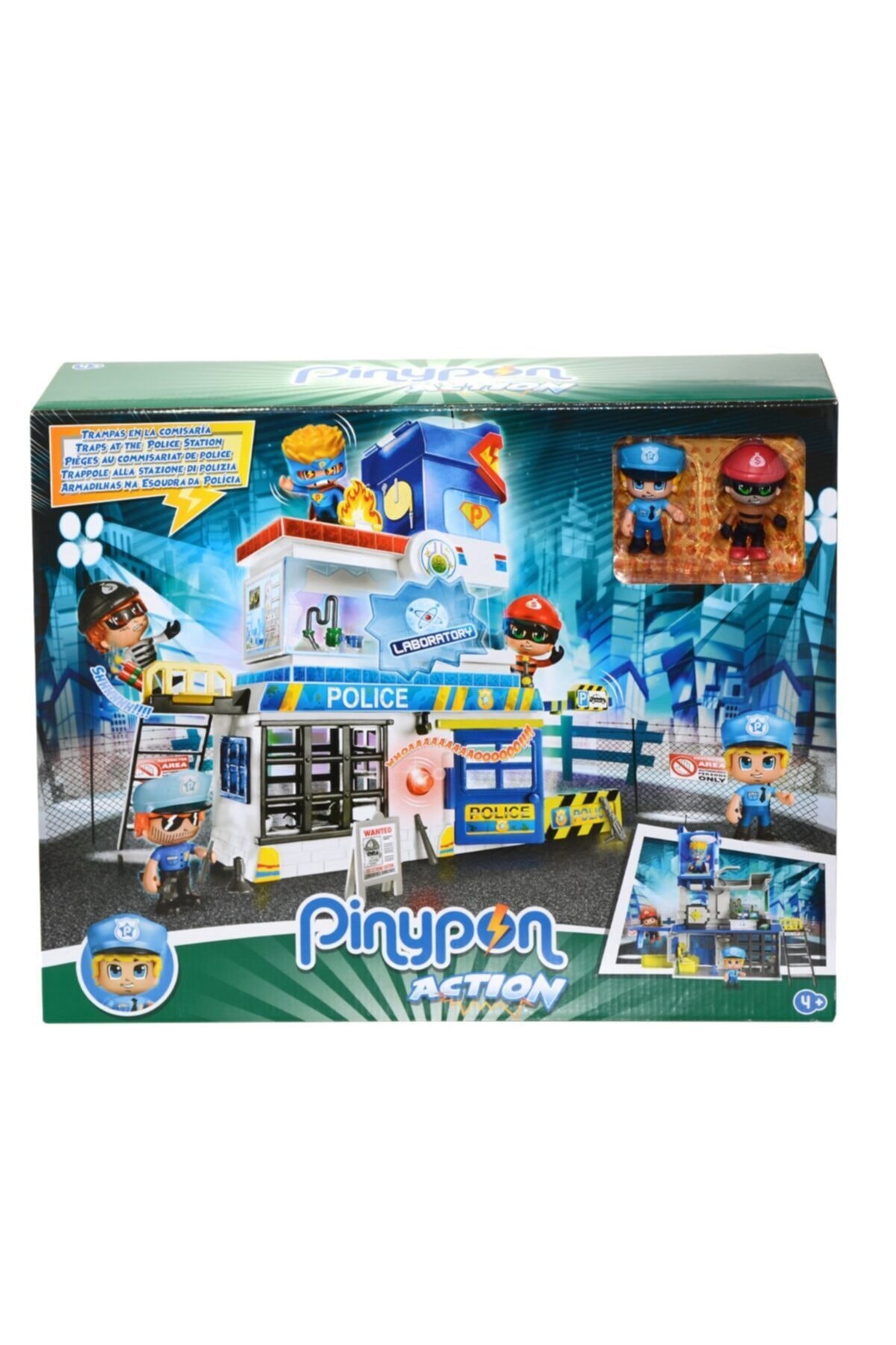 sunman oyuncak 700014493 Pinypon Polis Merkezi Oyun Seti +4 Yaş