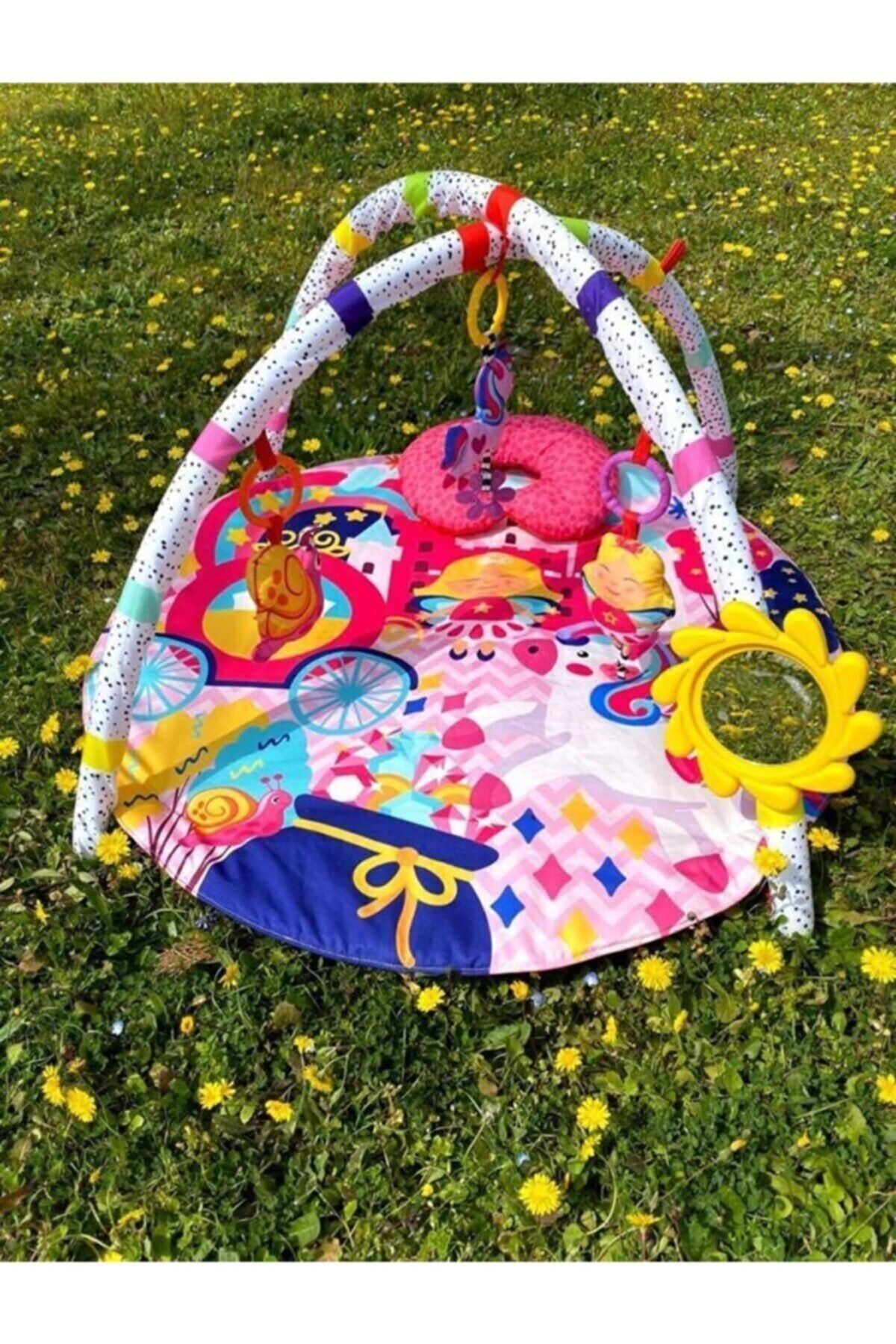 BABYCİM Unicorn Aktivite Oyun Halısı 80x80 cm