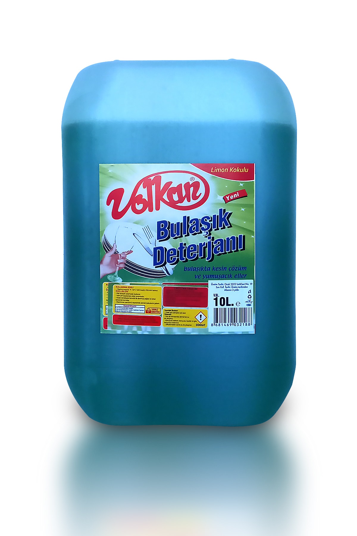 Volkan Temizlik Ürünleri Volkan Bulaşık Deterjanı 10 L
